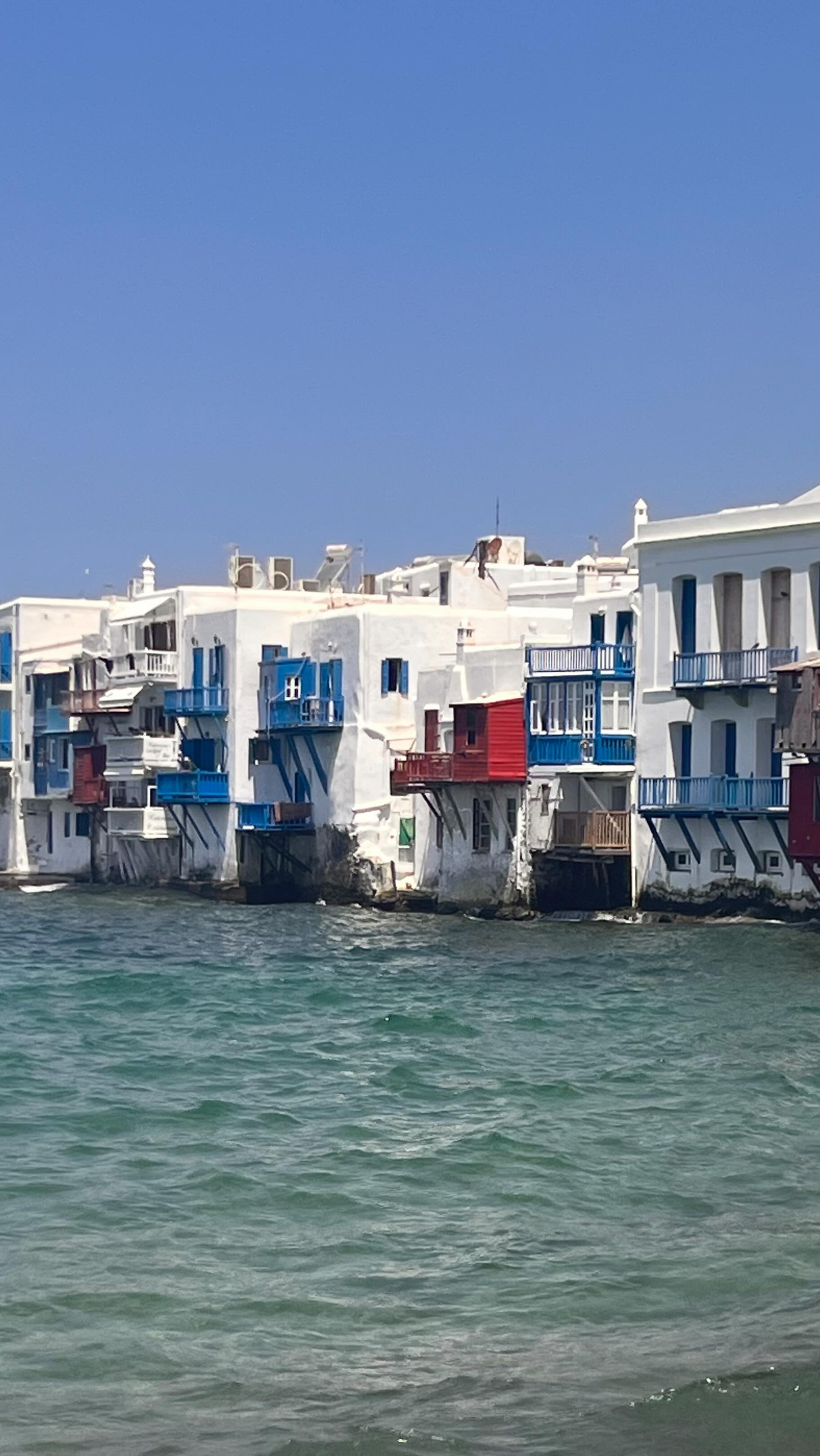 Get lost in Little Venice š„°š„°š„°š„°. #mykonos #greece