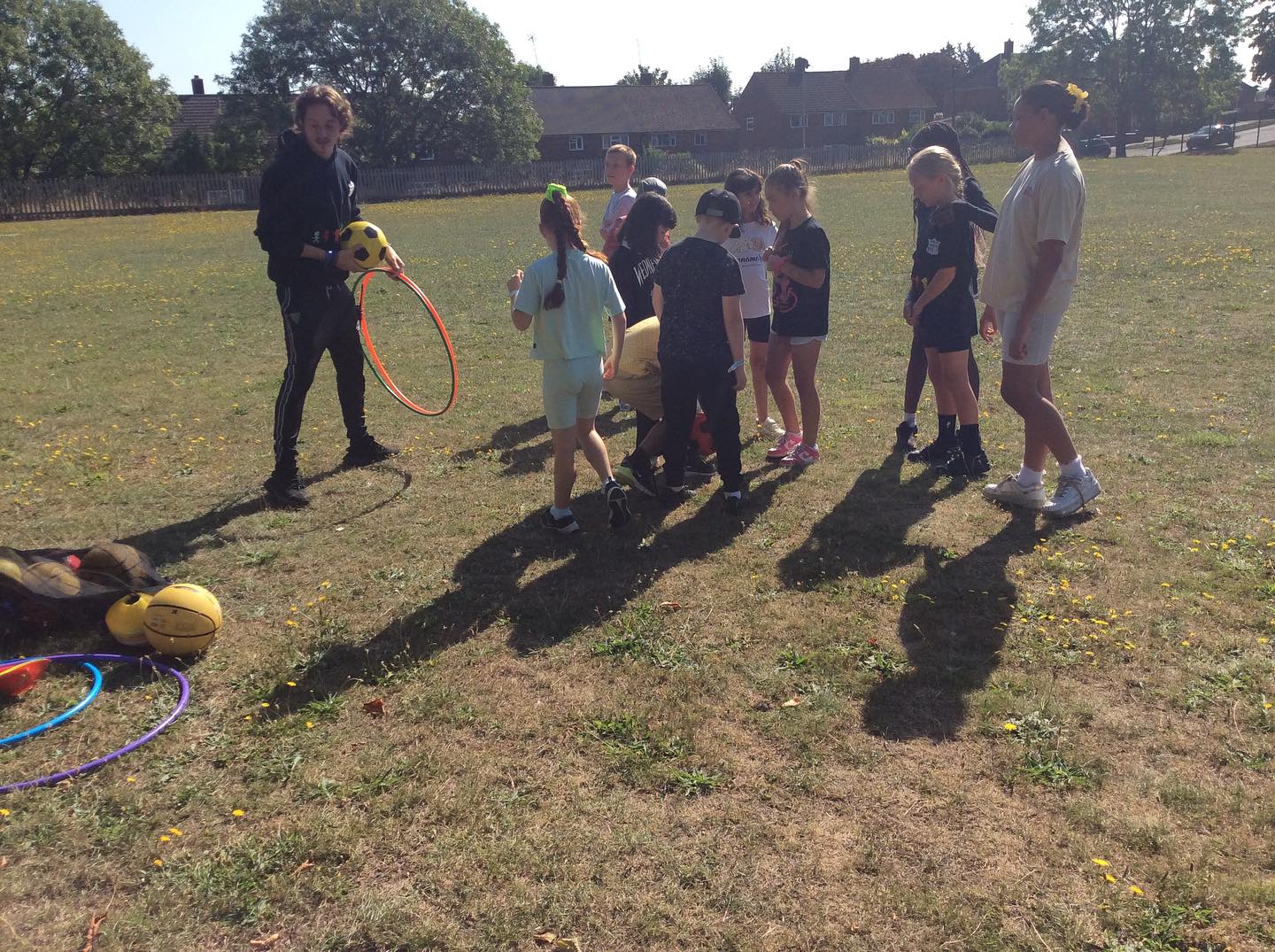 Week Three. Monday. Obstacle course with ball challenges. Dot art. Food from different cultures: Italian and Pizza, Japan and Sushi, Ethiopian and Injera #pizza #sushi #injera #obstaclecourse #dotart #culture