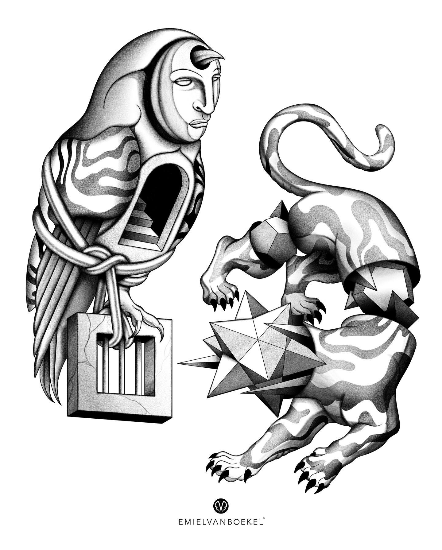 Two new flash designs for you to choose from!
Let me know which one you think would make the perfect tattoo for you and send me a DM.
We can then go over the details and book your appointment. Can’t wait to see you soon!
#flashtattoo #abstracttattoo #tattoo #blackworktattoo #Eindhoven #Eindhoventattoo #finelinetattoo #tattooeindhoven #tattooidea #tattooart #tattoodesign #flashtattoos #tattooflash #dotworktattoo #dutchtattoo #dutchtattooer #graphicdesign #illustration #design #dutchart #besttattoos #contemporarytattoo #amsterdamtattoo #surrealism #spiritualtattoo #psychedelictattoo #moderntattoo #minimalistictattoo #blackwork