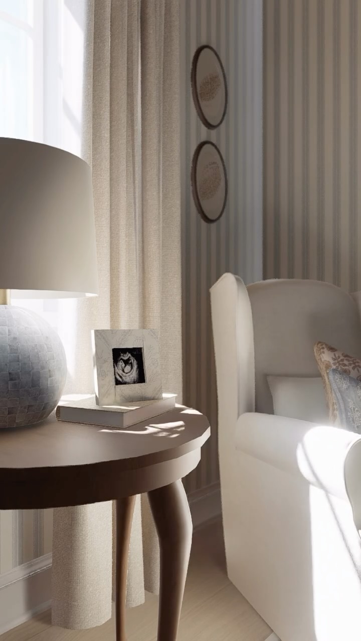 A nursery that feels like a lullaby 🌙💤
#nurserydesign #genderneutralnursery #dreamynursery #nurseryinspo #nurseydecor #interiorrendering #interiorideas #etheralspaced #3Drendering #taylorgahertyinteriors