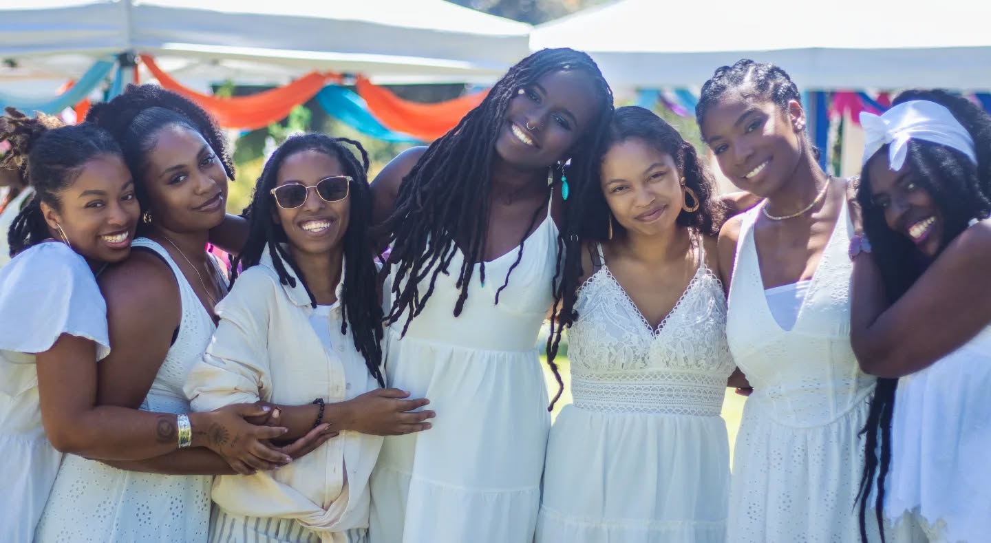 wow, i had such an amazing time supporting the @divine_birthacademy for our Mother's Blessing Ceremony 🌬️🤰🏾🪷 it has always been in my calling to tend to the wombs and babies of the world, and it was an honor to bare witness to the magic that manifests when a mother is fully cared for, showered with love, and wrapped in matriarchal support.
thank you for allowing me to initiate the lineage walk with my voice! as i sang, i could feel the presence of many generations of ancestors gathered along with us. i surrendered my vessel and let them move through each note as these 3 mothers were crowned.
words really can't explain the impact of this heart work!
