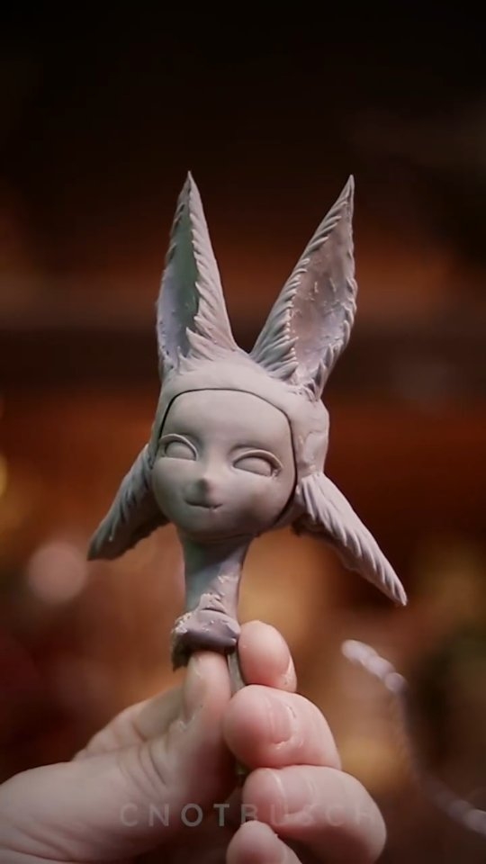 Anime character update! In this video I started sculpting her furry ears. To make painting and other parts of the process easier, I used Cosclay’s C1 Separator so I can pop the ears off after baking. I’ve been doing this more with things like hair, hats, and other details. It just makes everything smoother. I’ll also be adding her hair onto the removable ears soon.
I’ll also be sharing more of the body sculpt soon.
This is my Monday project, live mornings & evenings. If you want to see more of this character, come hang out with me next Monday at 8 AM CDT, live on twitch.tv/cnotbusch
!
Right now, I’m live working on the custom chess set!
Main Materials:
Cosclay, Medium Firm
Cosclay C1 Separator
Cosclay C2 Clearbond
@cosclayusa
#anime #girl #character #sculpture #animesculpture #clay #clayart #polymerclay #sculpting