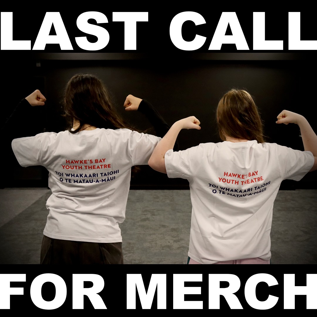 Last Call for Merch Orders!
Get your orders in for white t-shirts, navy hoodies or black Senior’s t-shirts this week! Flick us a message on socials, tell your teacher or fill out the form on our website to order before Friday.
If you have made an order please be sure to deposit $40 per t-shirt and $68 per hoodie to our bank account 12-3145-0333328-00 using the student’s name as reference, adding SENIOR if you are ordering a Senior’s shirt.
Big mihi to our Associates for modelling.