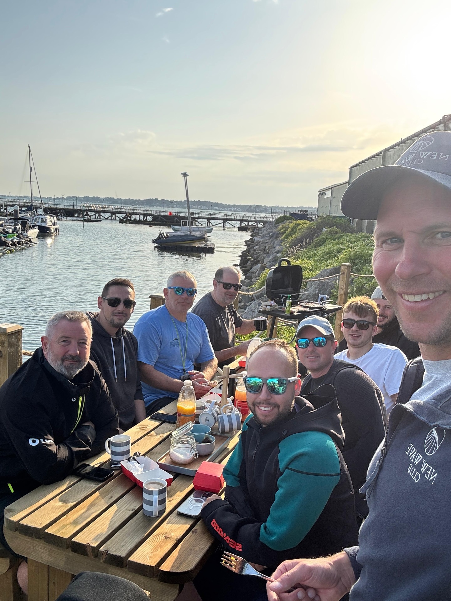 Throwback to a 4:30am start on our Sunmer Solstice sunrise ride-out, topped off with bacon butties on the terrace and back in time to head to the office â¤ď¸
#SummerSolstice #rideout #jetski #newwaveclub