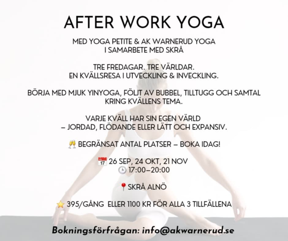 Kom det blir kul 🥂🍂 AW med mig och @malinjernkrook på @skra_coworking_alno