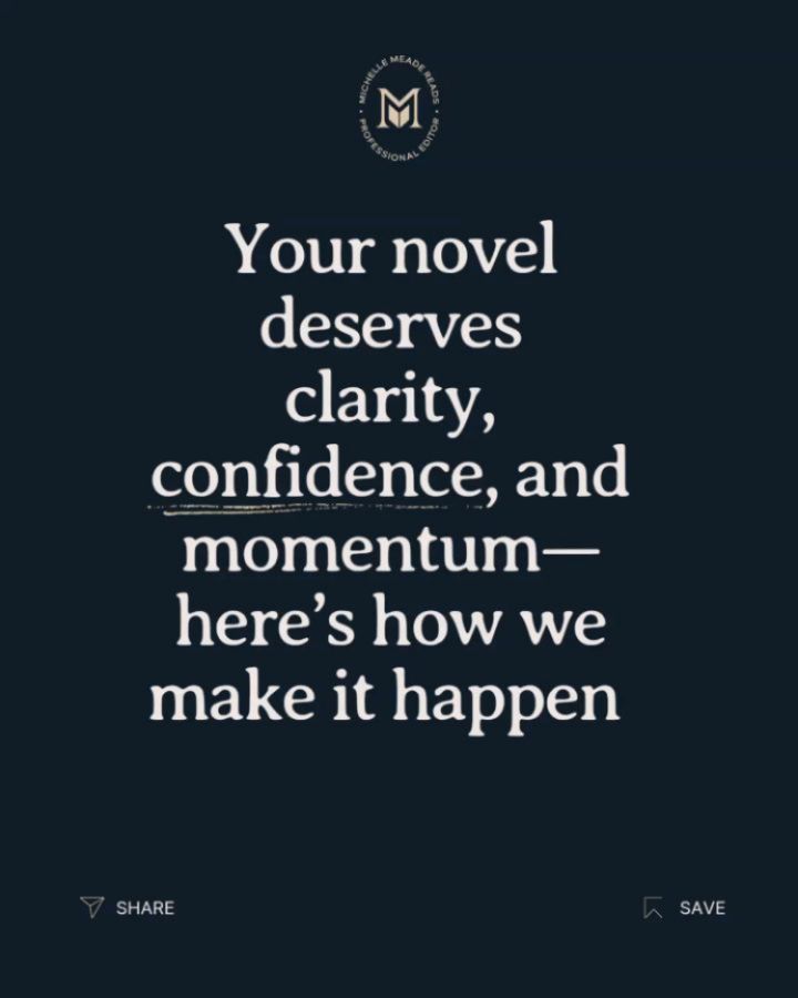 Before you give up on your story, give it 60 minutes.
In just one hour, we can:
✅ Turn your idea into a strong, marketable premise
✅ Map out your plot so it’s tight, compelling, and original
✅ Strengthen your opening pages so agents keep reading
✅ Choose the right POV for maximum impact
✅ Demystify publishing with clear, actionable advice
If you’re serious about writing a novel that’s ready for readers, agents, and publishers, a 1:1 book coaching call is the fastest way to get clarity, direction, and confidence.
Book your session today (Link in Bio) and walk away with a clear plan to move forward.
📩 DM me or comment HOURS and I'll send you all the details you need!
#fictioneditor #novelcoach #authorcoach #writingmentor #storydevelopment #bookcoaching #writingcoachforauthors #manuscriptcoach #fictionwritingcoach #novelwritinghelp #authormentorship #storycoach #developmentaleditor #manuscriptreview #publishingadvice #queryhelp #amwritingnovel #bookeditingservices #authorcoaching #writersmentorship