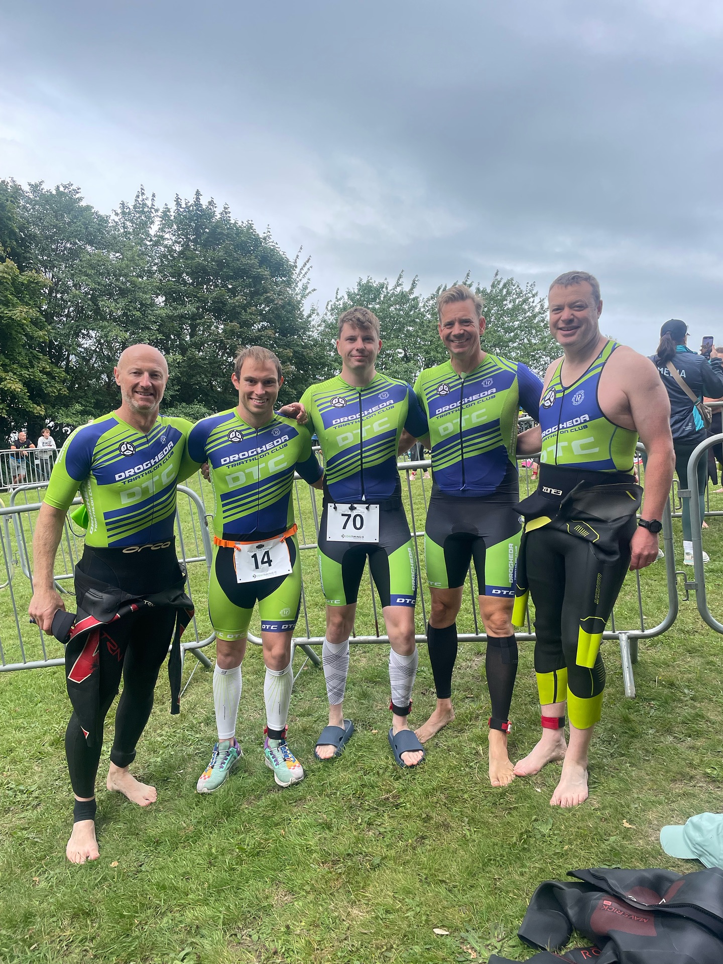 Well done to club members Michael, Artur, Fergus, Shane, Marie, Seán and Celine on their completion of Top of the Mourne as hosted by @newrytriathlonclub . This race was also @triathlonireland Standard Distance National Champs. A notoriously challenging course, they persevered through a “hilly swim”, a very tough cycle and a trail run to finish off the race. There were many tough points of the race but at least these pictures will make for some new Strava and Facebook profile pictures. A big thank you to @erinwalkerphoto for capturing Team DTC in the amazing local scenery.
A particular well done to Celine McPhillips on her 🥈 AG podium along with Seán Black on his🥉 AG podium.