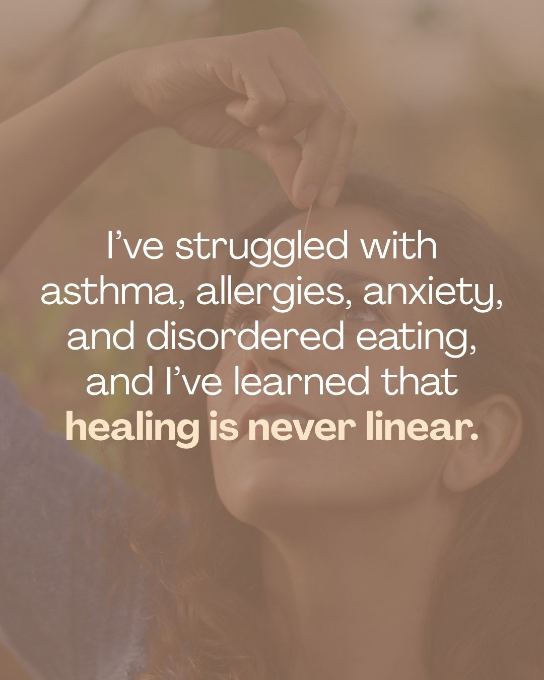 ✨ Healing has never been a straight line. ✨
I’ve walked through asthma, severe allergies, anxiety, and disordered eating — and I’ve learned that the path to wellness isn’t about perfection, it’s about presence.
Some days bring clarity, other days bring setbacks. But each moment is an opportunity to meet myself with patience and compassion. Healing, I’ve discovered, is about finding the right tools at the right time, and reconnecting with the body’s innate wisdom that is always there, waiting to be heard.
To me, health is multidimensional. It isn’t just the absence of symptoms — it’s the ongoing conversation between body, mind, emotions, and soul.
This is the foundation I bring into my practice, and it’s also the way I embrace my life — gently, openly, and with deep trust that the body knows the way. 💖
✨ What’s one lesson your body has taught you? Share it below — I’d love to hear your wisdom.
#HolisticHealing #HealingJourney #MindBodySpirit #HolisticHealth #TrustYourBody #EmotionalWellness #NaturalHealing #InnerWisdom #SelfCompassion #HealingIsNotLinear #BodyMindSpirit #HolisticLiving #PatienceAndPresence #WholeBodyHealth