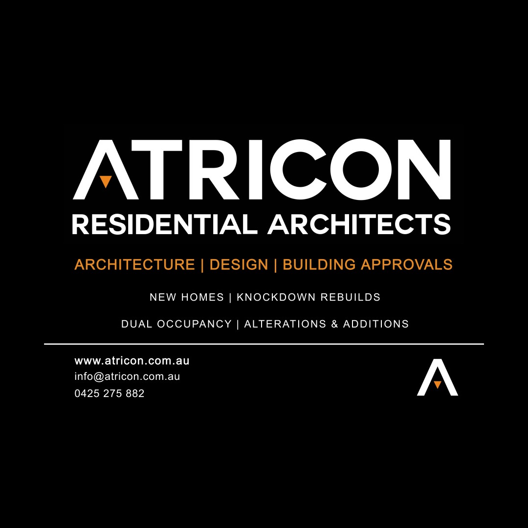✨ ATRICON Residential Architects ✨
🤝 Since 2018, we’ve partnered with homeowners, builders, and developers to create residential designs that are functional, enduring, and architecturally considered.
📐 From new homes and dual occupancies to knockdown-rebuilds, additions, and alterations, we guide projects from concept to approval - delivering lasting value to people, businesses, and communities through intelligent, purposeful design.
Learn more at www.atricon.com.au