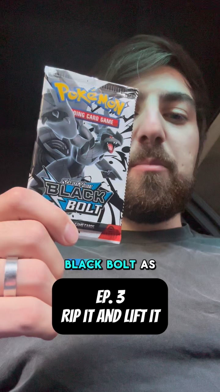 Rip It & Lift It – Episode 3
Chest day + a Black Bolt pack = pure 🔥
We cracked the pack, pulled some absolute units, and put them straight on the bench press. #pokemon #pokemoncards
