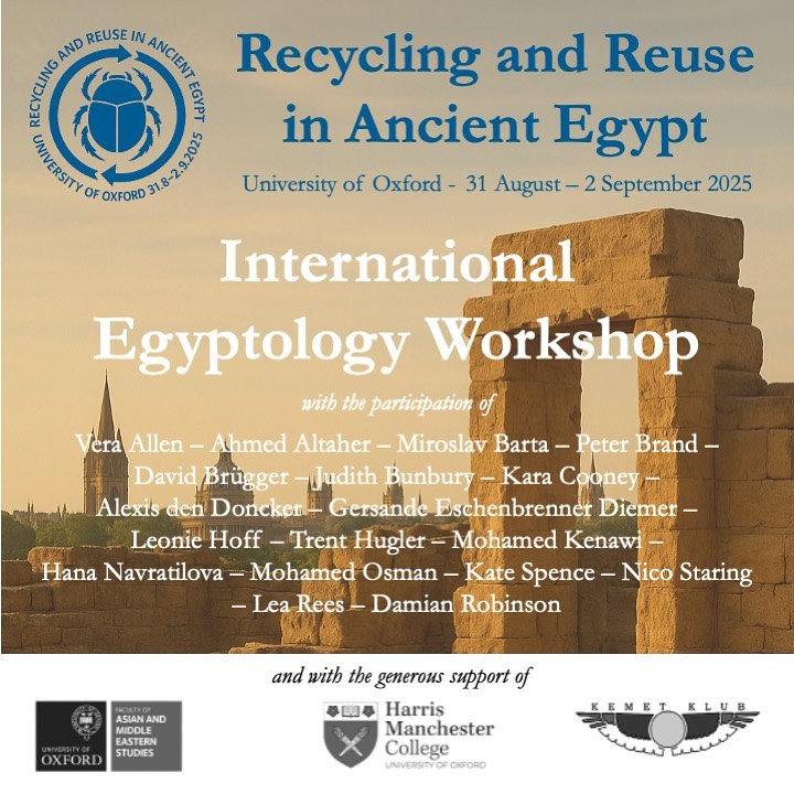 What a privilege and pleasure to organise and take part in a workshop with so many bright people!
@afsue10 @bunburyjudith @karacooney @leoniehoff23 @mohamed_kenawi_archaeologist @khofo2000 @nicostaring @learoefer
@hmcoxford @oxford_uni