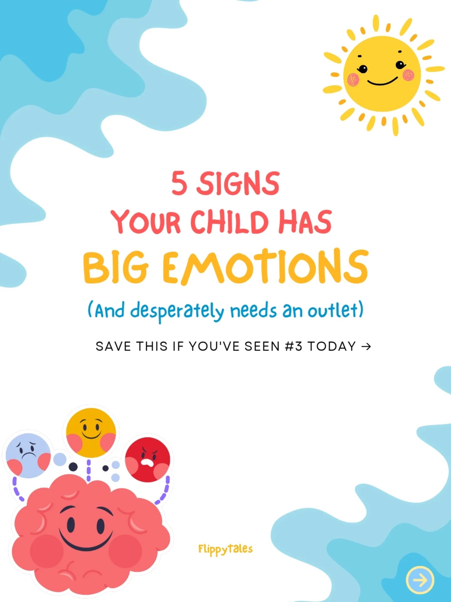 Does your child go from 😊 to 😭 over the smallest things?
You're not alone, and your child isn't "too sensitive."
Here's what's really happening:
Children experience emotions 2x more intensely than adults, but their brains won't fully develop emotional regulation skills until age 25. That's a LOT of big feelings with limited tools to handle them.
The sandwich meltdown? The bedtime tears? The "I'm fine" followed by chaos?
These aren't behavior problems. They're communication attempts from little humans who feel everything deeply but don't yet have the words or skills to process it all.
What most parents don't realize:
→ Kids need daily emotional outlets, not just when they're upset
→ Creative expression helps process feelings better than talking alone
→ Simple routines can prevent emotional overflow
→ Validation works better than solutions
The beautiful truth? Children with big emotions often become the most empathetic, creative, and emotionally intelligent adults. They just need the right tools to channel those feelings.
Which sign resonated most with your little one? Drop the number in the comments 👇
Save this to remind yourself: Big emotions = big heart. Your child isn't broken, they just need better outlets.
Tomorrow we're sharing something that actually works for emotional kids 💙
Because every child deserves to feel understood, not fixed.
#parentingtips #bigemotions #kidsmeltdowns #emotionalregulation #gentleparenting #raisingkids #parentingjourney #momlife #dadlife #parentingadvice #emotionalintelligence #childpsychology #kidsmentalhealth #emotionalwellness #mindfulparenting #developmentallyappropriate #emotioncoaching #kidsemotions #selfregulation #empathykids #creativeoutlets #kidscreativity #emotionalexpression #mindfulkids #storytelling #bedtimeroutines #calmparenting #peacefulparenting #indianparent #parentingindi