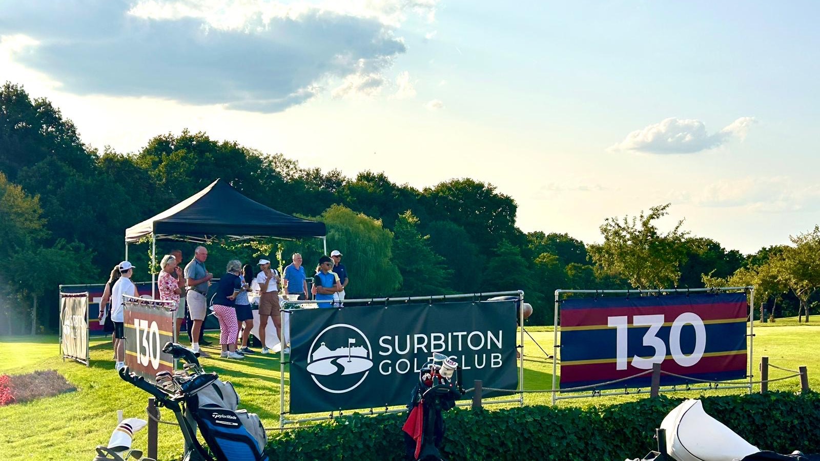 Surbiton celebrated its 130th birthday this weekend! Celebrations included themed golf challenges such as 130 years nearest the pin, 130 feet long putt at the putting green and 1st hole straightest line along with a brilliant talk from our Master Greenkeeper, Andrew, on 'the life of the green' at the 8th. A golden celebration cocktail was served and the food was definitely fitting for the occasion. Many thanks to everyone involved in the organising of the event and happy 130th birthday to us! #surreygolfclub #surreygolfcourse #130thbirthday #golf130years #surreygolfers #golfbirthday