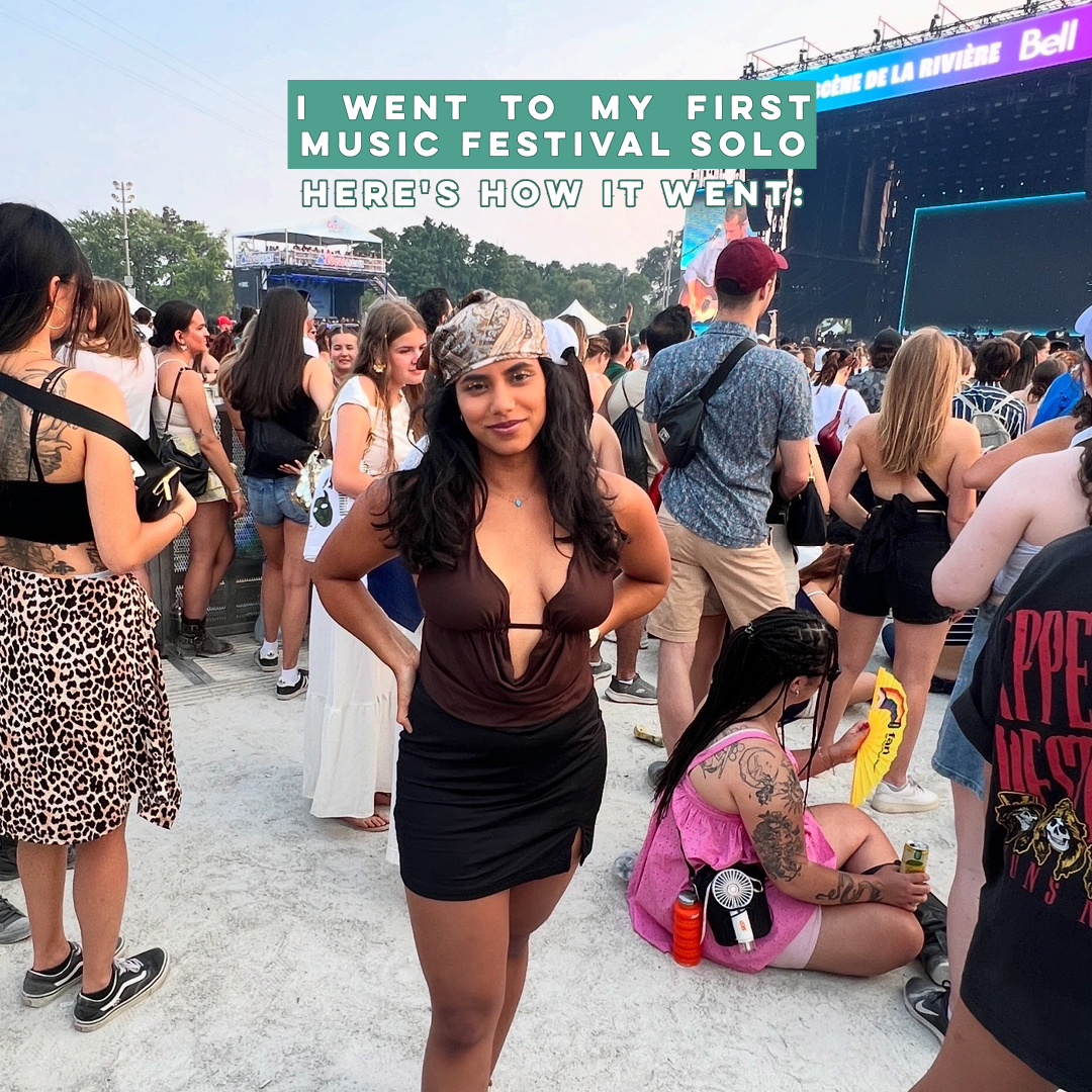 I would have never learned what it means to take up space and put myself out there had I not solo-travelled in the past. 💃🏽
@osheaga was incredible, the music, the energy, the people. Montreal is one of the few cities where I feel truly safe, and overall, everyone is incredibly kind. Of course, there’s always that one guy who tries to ruin the vibe, but I refuse to let that stop me.
Always take up space. ❤️
Would you go to a music festival solo?
