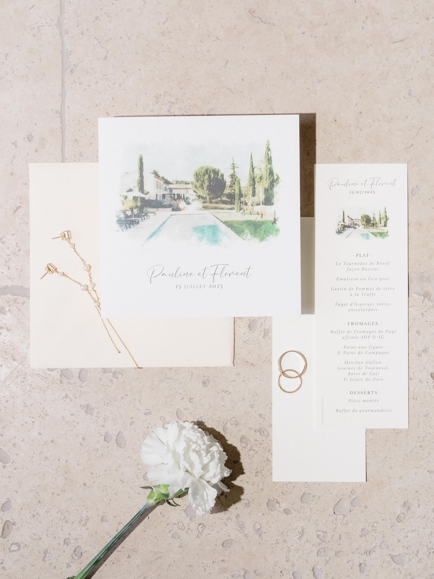 ✨ Une création unique pour un jour inoubliable ✨
Pour Pauline & Florent, nous avons imaginé une papeterie de mariage élégante et personnalisée, inspirée du lieu de réception.
🎨 Une aquarelle délicate du mas provençal,
✍️ une typographie raffinée,
💌 et des détails pensés pour refléter l’âme de leur grand jour.
Un projet sur-mesure qui mêle émotion, esthétisme et authenticité.
Parce que chaque histoire d’amour mérite une signature unique. 💍🤍
📅 15 Juillet 2025
📍 Provence
@lemasdescostes
@traiteurlatabledemilie
@mahina.moments
@sarahmangeret
@clipheart_weddings
@anyflowersofficiel
@entrenous.wedding
@nuitblanchedj
@marion_lhote
@terre.docre
@babysevenement
@provenceclassics
@atelier_onzejuillet
@booth.yourevent
@placedesmets
@mescopainscavistes
@joeziksax
#PapeterieDeMariage #CréationSurMesure #MariageEnProvence #WeddingDesign #WeddingStationery #LoveStory