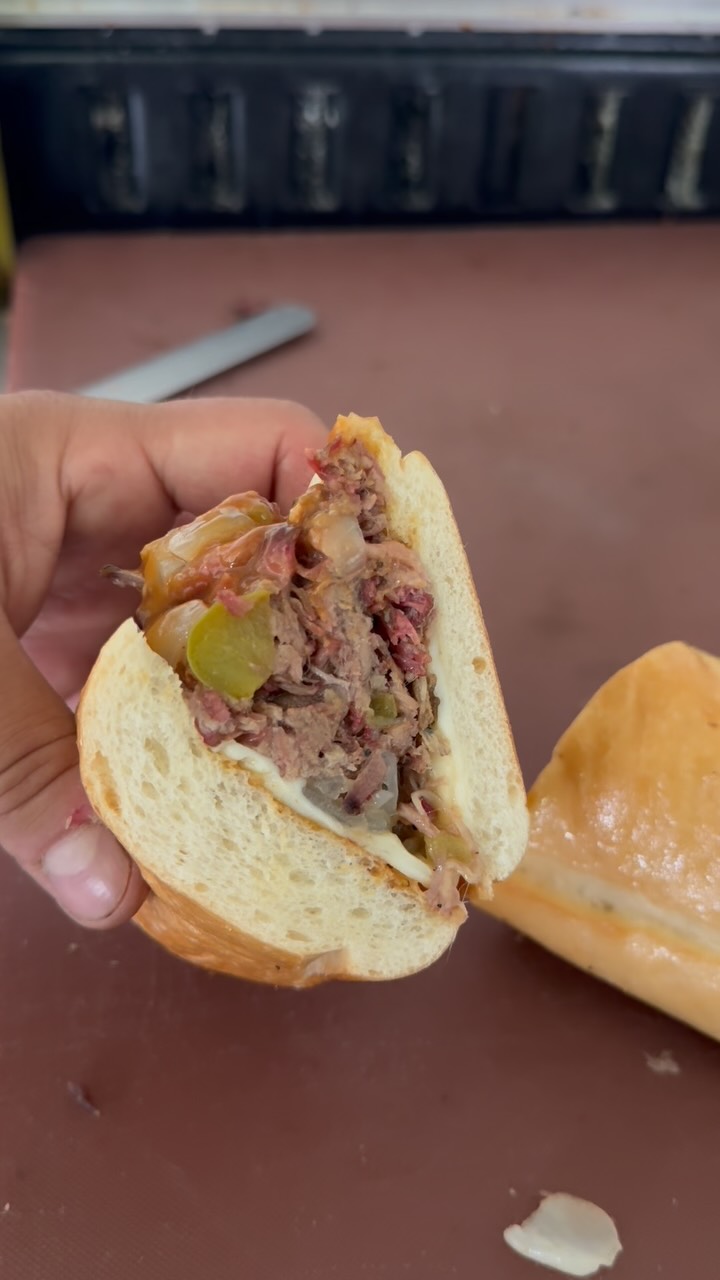 Weekly Special… Brisket Cheesesteak
Chopped brisket, local onions and bell peppers, topped with provolone cheese and red dirt.
Available all week @settlerspointrvresort @whammers.gas and @downtownfarmers
#bbq #local #localfood #stgeorgefoodtrucks #food #barbecue #foodtruck #foodie #cheesesteak