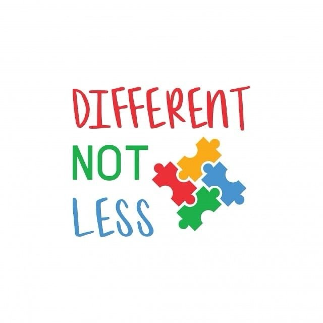 🧩 “Different, Not Less” – What Does That Really Mean?
It’s a powerful reminder that neurodivergent individuals (including those with autism, ADHD, learning disabilities, and more) aren’t broken or in need of “fixing.”
They think, feel, and experience the world in ways that are different — and those differences bring value, perspective, and creativity that our world needs.
Labeling someone as “less” because they don’t fit into society’s mold is not only wrong — it’s harmful.
Instead, let’s shift the conversation:
➡️ From judgment to understanding
➡️ From exclusion to inclusion
➡️ From awareness to acceptance
Let’s teach each other (and our children) that differences are not deficits. They’re just a different way of being human. 💙
#DifferentNotLess #NeurodiversityMatters #InclusionStartsWithUs #AutismAcceptance #TeachEmpathy #CelebrateDifferences #DisabilityAwareness