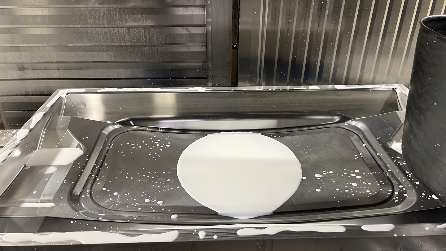 Making the last couple of molds for the carbonfiber layup cncn machined from solid aluminium block! #corbellati #missile #corbellatimissile #barchetta #coupe #targa #weapon #hypercar #hypercars #supercar #supercars #luxury #luxurycars #jewelry #handmade #fast #fastestcarsintheworld #records #record #unique #billet #machined #cnc #carbonfiber #becauseracecar #custom #custommade #construction #work #offroad