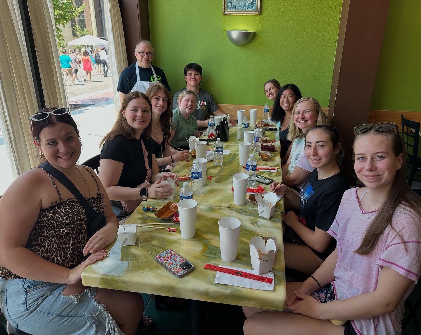 We had the best time showing the freshmen at @gannonu all of the amazing places to eat in #DowntownErie! We hope you have a wonderful fall semester and we wish you many delicious meals at all of the locally-owned restaurants in #EriePA this school year!