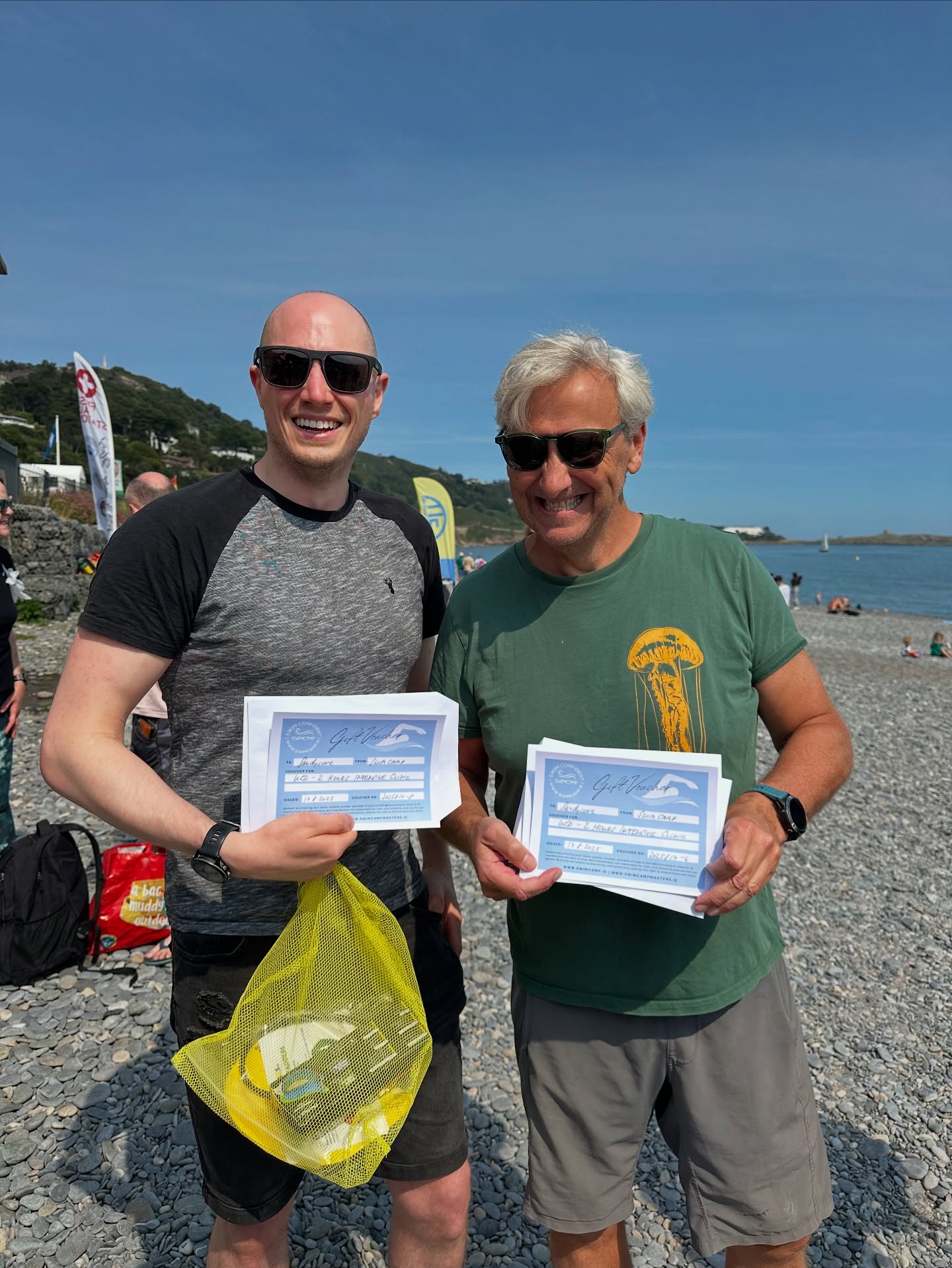 ☀️ 17.08.25. Another glorious sunny day in Ireland — and what better place to spend it than at Killiney Beach for Sunday’s race hosted by @swimcamp.ireland ! 🏊♂️🇮🇪
🥈 Huge congratulations to Neil Sheridan on an incredible 2nd place finish!
🏆👏 And a massive shoutout to our lads — Neil, Ed, Billy & Declan — for powering through and bringing home the Men’s Team Prize! 💪🔥
Ladies
✨ Eibhin Butler – 19
✨ Linda Hoey – 26
✨ Yuliya Salomenka – 47
Men
🔥 Ed Duffy – 5
🔥 Billy Kehoe – 6
🔥 Declan Bradshaw – 23
🔥 Fred Verdier – 24
🔥 Stevie Doyle – 25
🔥 Paul Kehoe – 38
🔥 David Tracey – 45
🔥 Connor McCarthy – 50
💯 Every single Sandycove swimmer came away with a qualifying card today — amazing work, team! 🙌
A huge thank you to @leinsteropensea and Swim Camp for organizing such a brilliant event, and to all the participants, supporters, photographers and safety crews who made the day possible. 💙
#sandycovesc #leinsteropensea #seaswimmingireland