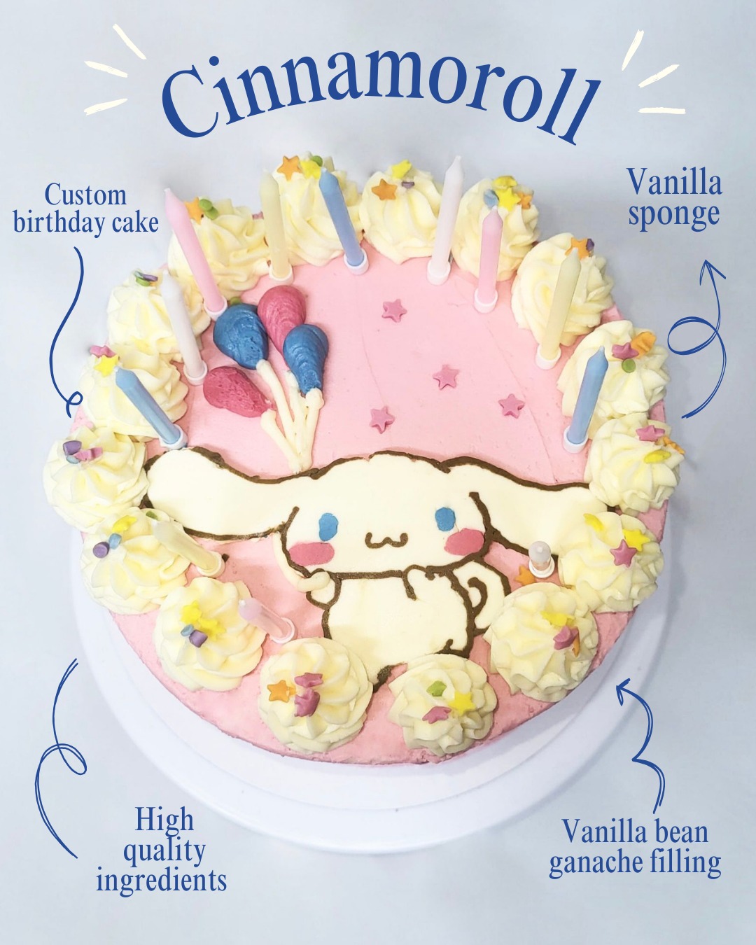 Cut the cake, not the corners.
Celebrate in style with a custom-made birthday cake that tastes as good as it looks!
Drop us a DM to order!