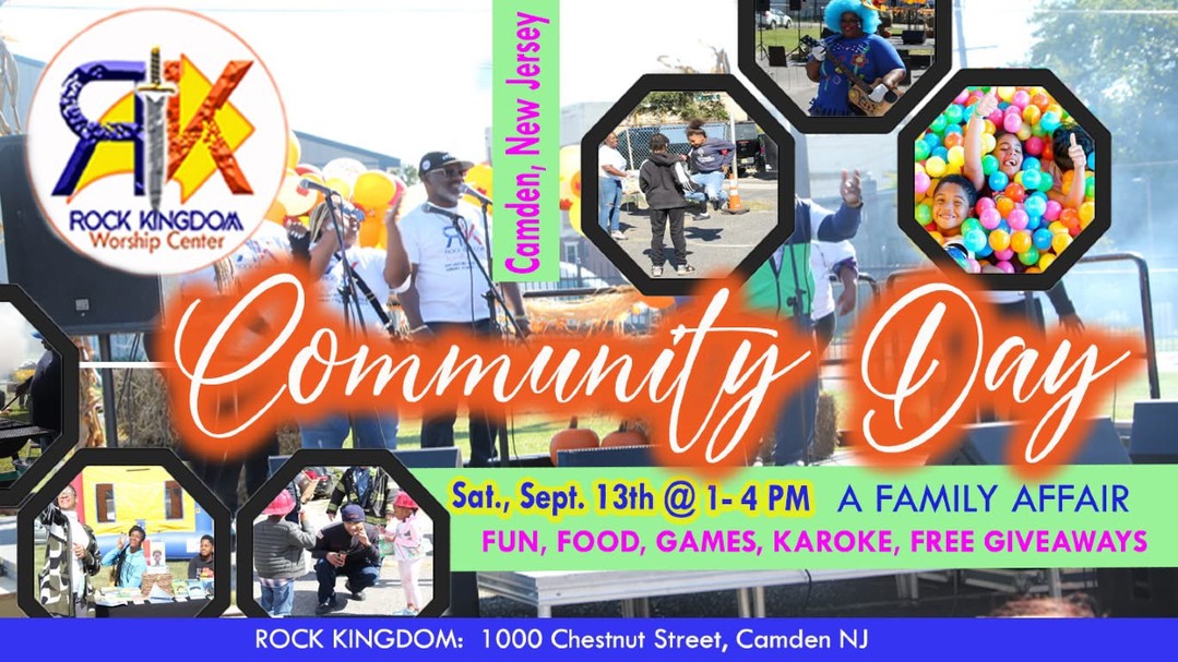 SAVE THE DATE: Get ready to Rock the Kingdom!
We're so excited for our upcoming Community Day, and we can't wait to see all of your smiling faces! It's going to be a day packed with fun, laughter, and community spirit.
Mark your calendars and bring the whole family! It's a day of fun, faith, and fellowship you won't want to miss. See you there! ✨
See you there! 😊 #rockkingdomworshipcenter #rockkingdom #pastordcs #rk