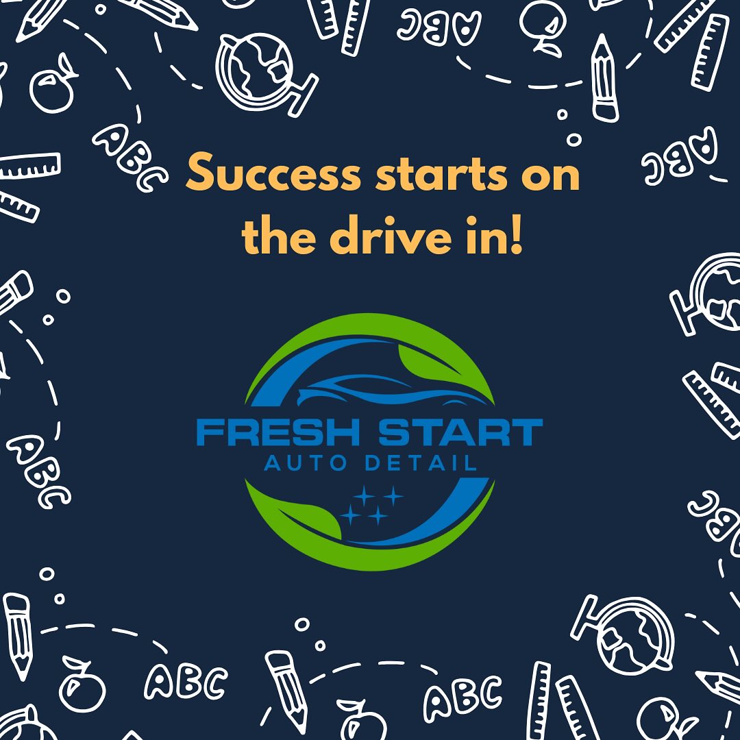 At Fresh Start, we’re all about preparation. We believe in doing our homework so we can be in the best possible position to take care of our clients. That’s why we believe success starts on the drive in! Good luck to all Chesterfield students going back to school this week!