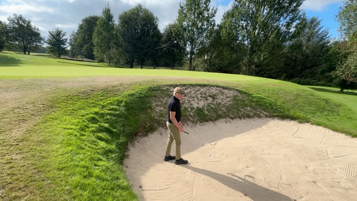Can’t come to Scotland and not play golf… Christopher and I borrowed a few clubs and two bags from my good friend, Cameron Muir, and headed over for nine holes at Carnwath Golf Club. Rahab walked with us and took a few putts and video….