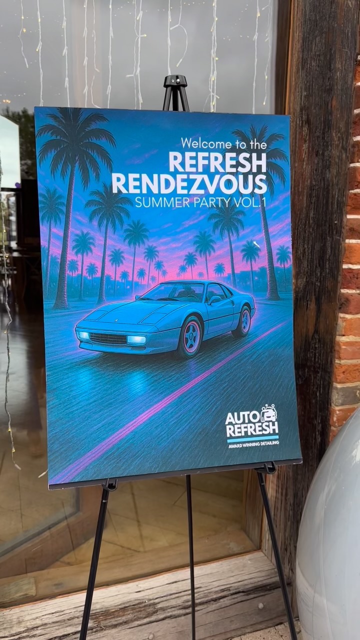“REFRESH RENDEZVOUS”
So, we gave lil sumt’n sumt’n back to the #GLOSSGANG. A party for those that get it.
Auto Refresh is a service, but it’s also a feeling. And if you’ve used us, hopefully you know what we mean by that.
It’s knowing that we’re like, really genuinely passionate about what we do.
It’s trust, it’s honesty. It’s having a homie (or 5) to ask about car stuff.
It’s the feeling of a clean car.
It’s being part of crew that care about your vehicle as much as you do, sometimes maybe even a bit more.
It’s relationships and it’s community.
It’s added value, for you, the client. Not just someone that cleans your whip.
If that’s all you need, then sure we can do that, but we prefer the relationships and people that just, you know, get it.
Shouts out to everyone that made the REFRESH RENDEZVOUS possible and helped bring it all together.
And, thanks to our friends & families and clients for supporting us always over the last 5 years.
———
We’ve shopped local or independent where at all possible:
Venue: @southwoodhall
Custom Bar: @jazzitupbuilds
All signs and printing: @catton_print
Custom Neon: @lightznbitz
Event styling: @adorn.and.co
Drink Stirrers: @laurasteelemarketing
Transport: @rushremovals
DJ: @djtdon__
Bouncy Castle: @hyperactivities_norwich
🌀🚙
———————————————————-
▪️Auto Refresh Norwich
▪️Award Winning Detailing
▪️Mobile & Studio Based
▪️07508788695
▪️contact@autorefreshnorwich.co.uk
💻 Book Online (link in bio)
📱Drop us a call, email, DM or WhatsApp for availability
🏆 Norfolk Small Business of the Year - Finalist ‘23/24
🏆 East of England Small Business of the Year - Winner ‘24/25
🏆 National Small Business of the Year - Finalist ‘25/26
☑️ 200+ 5⭐️ Online Recommendations
———————————————————-
#norwichdetailer #norwichvalet #detailernorwich #valetnorwich #justaddwater #andaplugpoint #snapbackcrew #autorefreshnorwich
#valetersofinstagram #detailersofinstagram #norfolkvalet #norwichmobilevalet #norfolk #norwich #valet #detailer