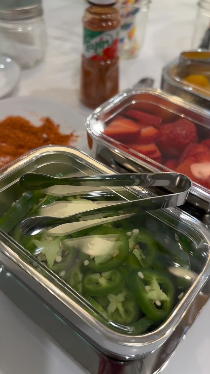 A simple but spicy Tacos & Tequila bridal shower for my bestie 💃🏼 🍋🟩 👯♀️ We had tacos and queso from the best @redheadedstrngr 🌮 A choose your own adventure margarita bar with jalapeños, strawberries, mango, and blackberries plus salt or Tajin! Blackberry sangria and Topo Chico with lime too!
.
.
.
@topochicousa @tajinusa @mortonsalt @olemex_labanderita