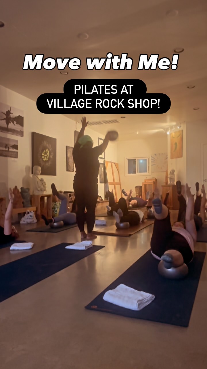 ✨ Beginner-Friendly Mat Pilates in Carlsbad Village
Join us this summer for a grounding and energizing mat Pilates class—perfect for beginners and those returning to movement. Build strength, flexibility, and confidence in a welcoming and supportive space.
🗓 When: Wednesdays, July 9 – August 27
⏰ Time: 7:00–8:15 PM
📍 Where: Village Rock Shop, Carlsbad, CA
🚗 Parking: Street parking only
💰 Pricing:
• $25 Drop-In
• $130 for 7-Week Series
• $165 for 7-Week Series + OnDemand Pilates Video Access
This class is for you if you’re looking to:
✔ Learn the Pilates method in a safe, informed environment
✔ Stay consistent and accountable with weekly workouts
✔ Understand movement principles that carry into other practices
✔ Join a like-minded community focused on wellness
What to Bring:
• Exercise mat (a few loaners available)
• Small/medium towel (used as a prop for key exercises)
• Water
• Comfortable clothes you can move in
Open to beginner and intermediate levels.
Have injuries or medical conditions? Please reach out before registering so we can help determine if private lessons may be a better fit.
Link in bio to register