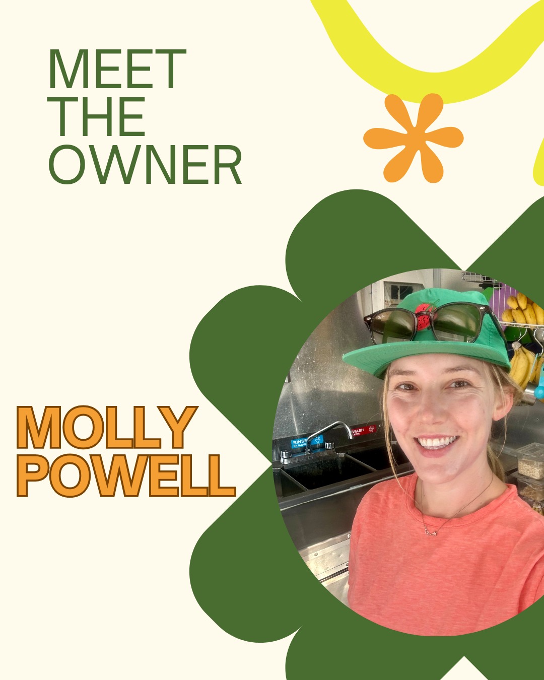 Meet Molly!
Hey! I'm Molly, the owner and operator of Freshies Food Cart!
I moved to Summit County 8 years ago with a passion for snowboarding and the great outdoors.
I brought my massage skills to the county as well, and have been a licensed massage therapist for over 10 years now. After growing my roots here, I started a mobile massage business - Mollify. Eventually I moved to a brick and mortar business in downtown Dillon.
Over the years, I've noticed a lack of food options here, specifically ones that are quick and healthy. A couple of years ago, I discovered I had gluten intolerance, and that narrowed my options down even further.
This led to doing a lot of cooking for myself at home. Something I would often make for myself were smoothies and juices. I would test out different smoothie combos and protein powders before and after my workouts. I loved making different concoctions with my juicer as well, especially when I was feeling under the weather.
Eventually, I began to imagine what it would look like to have a smoothie business here. Ever so often I would bring up this dream with my, now husband. It got to the point where we both realized this dream wasn't going away.
Eventually the dream began to take shape into reality, and the idea of a smoothie & juice food truck or trailer seemed like a viable option. The first iteration of this was Mojo Juice.
After some tough lessons, and a lot of hard work what was originally Mojo Juice has now evolved into Freshies Food Cart. The community has had an overwhelmingly positive response to this business, and I could not be more grateful.
I'm excited to continue serving up smoothies and juices, and hoping to continue with soups (and more) in the fall and winter.
Check back with me on IG regularly to see where Freshies will be next!
#smoothies #foodcart #foodtruck #womanowned #womanownedbusiness #silverthorne