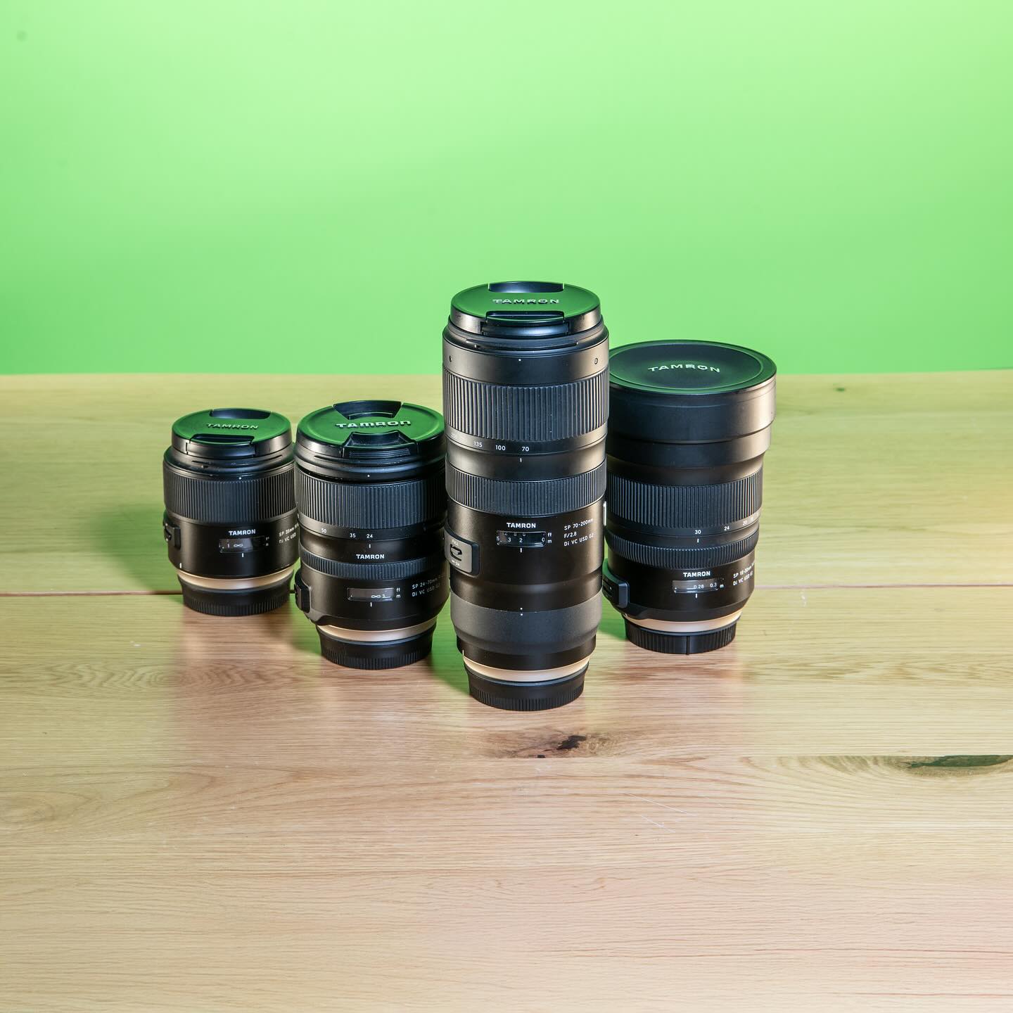 #our_gear_and_why
Full frame series of photo lenses. #tamron
Pros. Full frame. Zoom. Stabilizer. They mach great with our cine ff camera.
Cons. Heavy lenses.