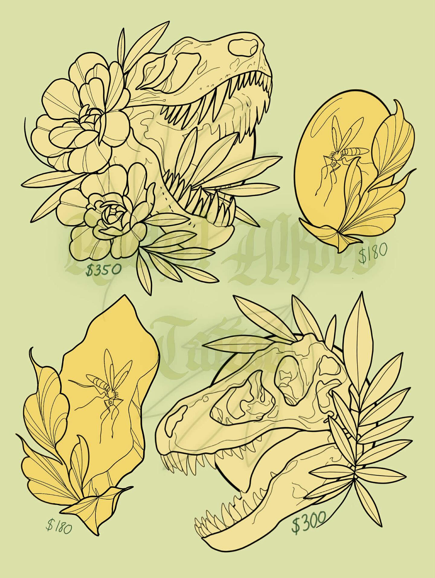 If you didn’t know, this week was @fieldmuseum ‘s Sue the T-Rex’s Unearth day! I never need an excuse to draw prehistoric critters but this was just an added bonus.
I have several weekday availabilities coming up! I’d love to have some folks hop in for this Ext-INKED flash!
#dinosaur#paleontology#dinosaurtattoo#paleoart#paleotattoo#dinosaurflash #tattoo #girlswhotattoo #kentuckytattooers #neotradtionaltattoo #illustrativetattoo #eternalinks#procreate#bishoprotary#paducahcreativecity#neotrad