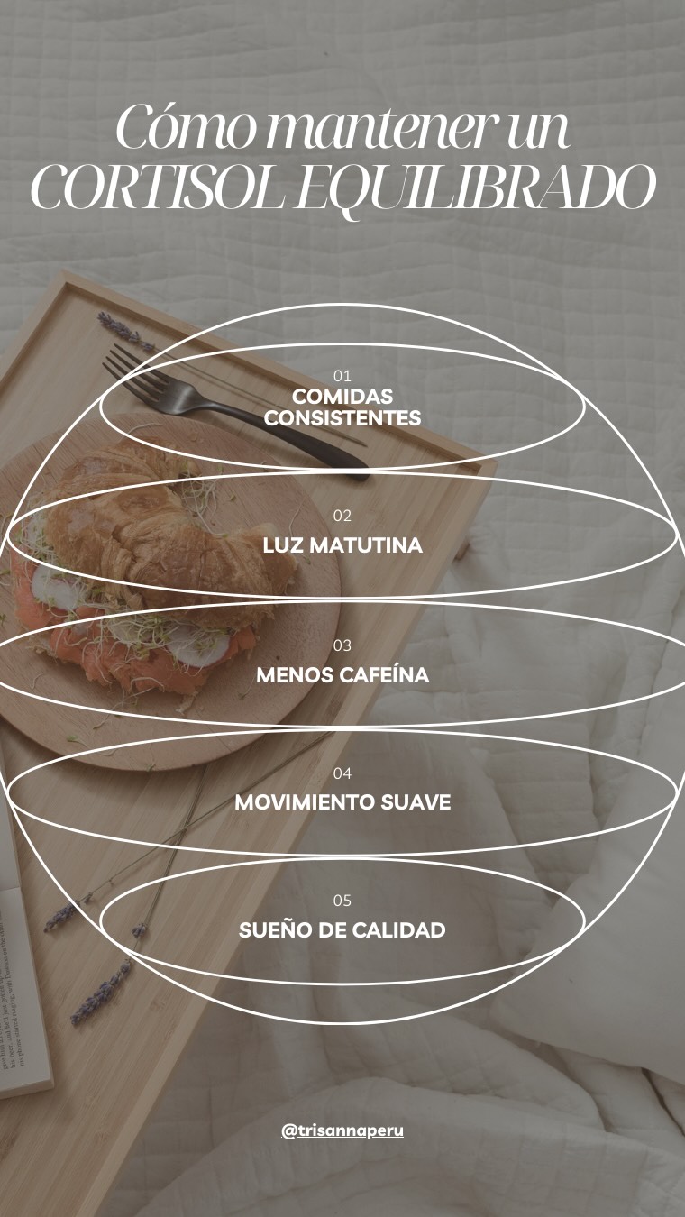 Tu cortisol te da energía, pero si se desequilibra… llega el cansancio, la ansiedad y hasta esos antojos sin control. Yo también he sentido ese “corre-corre” interno cuando el cortisol se dispara 😅.
Lo que me ha ayudado es volver a lo simple: comer a mis horas 🍳, buscar un poquito de sol en la mañana ☀️ , bajarle a la cafeína ☕️ , moverme suave 🧘🏻♀️ y dormir mejor 😴🌿✨
No es magia, son pequeños recordatorios diarios que hacen toda la diferencia. La clave está en pequeños hábitos diarios ✨
#EquilibrioHormonal #Cortisol #TrisannaPeru #healthcoach #fyp #hormonas #explorepage