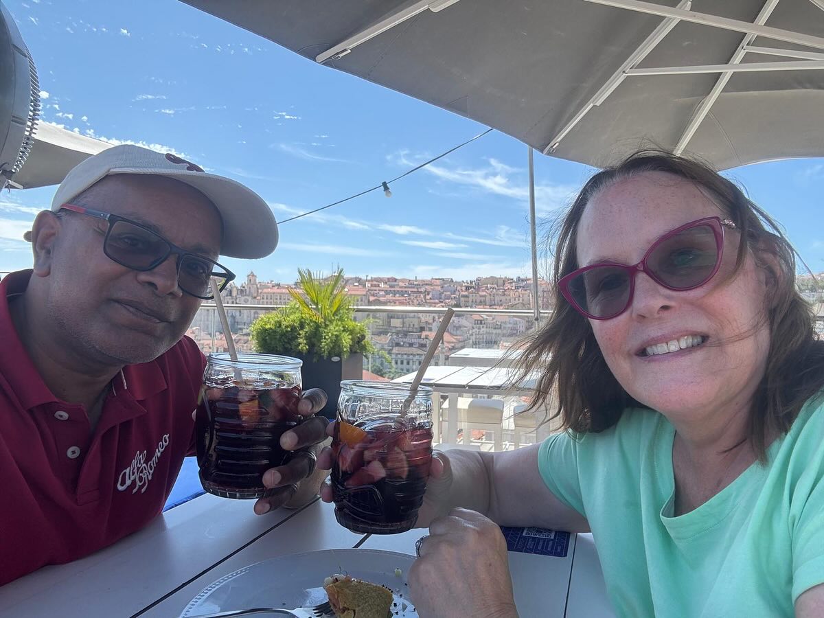 Hello Lisbon. A little drink in the afternoon heat @rooftop_bar_hotel_mundial @mundiallisbonhotel 👏
