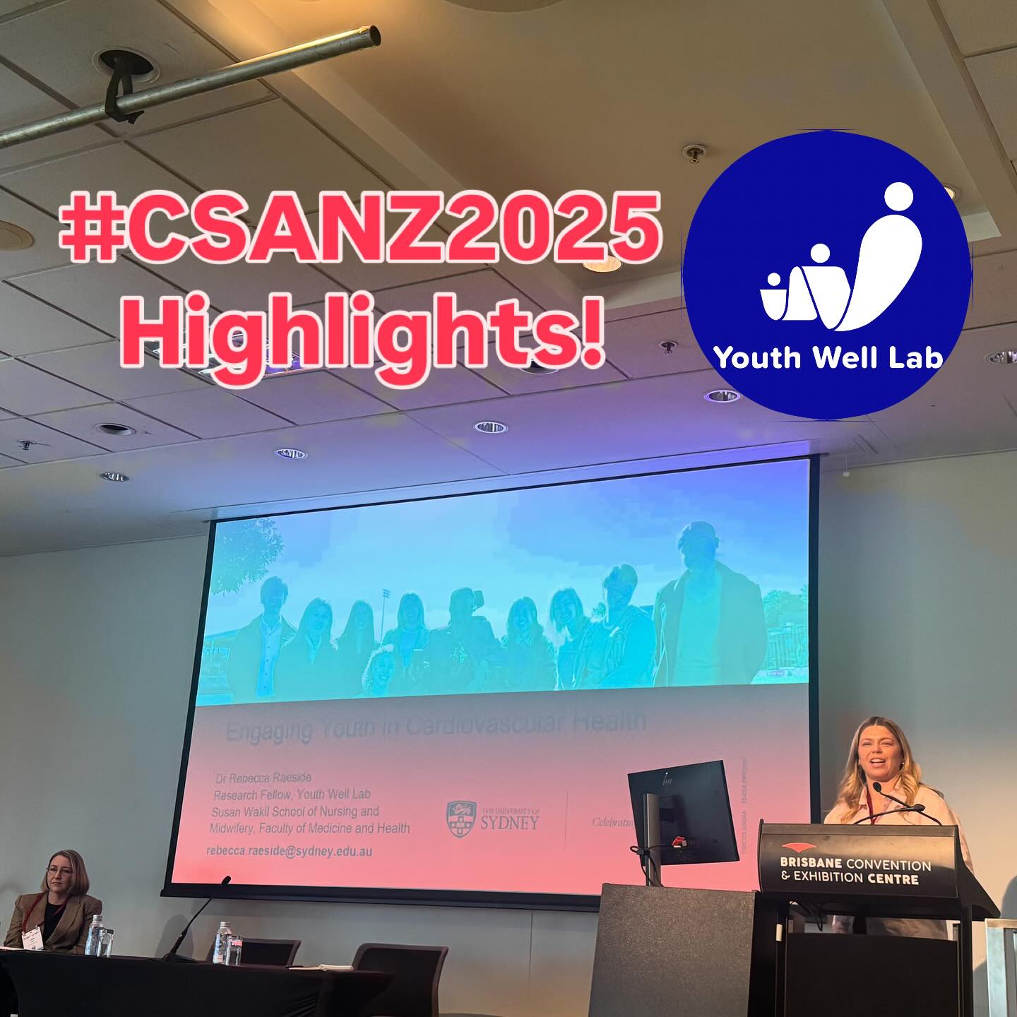 ๐ซHighlights from @cardiacsociety CSANZ 2025 โจ
We loved seeing prevention front & centre this year!
โด๏ธ A/Prof Stephanie Partridge co-led the very first Nutrition Round Table + spoke on youth CVD prevention, leadership in food environments & digital health.
โด๏ธ @dr.rebecca.raeside co-chaired the breakfast session โWhatโs Hot in Nutritionโ, spoke on youth engagement in cardiovascular health, and presented her Health4Me RCT poster.
#CSANZ2025 #YouthWellLab #NutritionResearch #CardiovascularHealth #Prevention