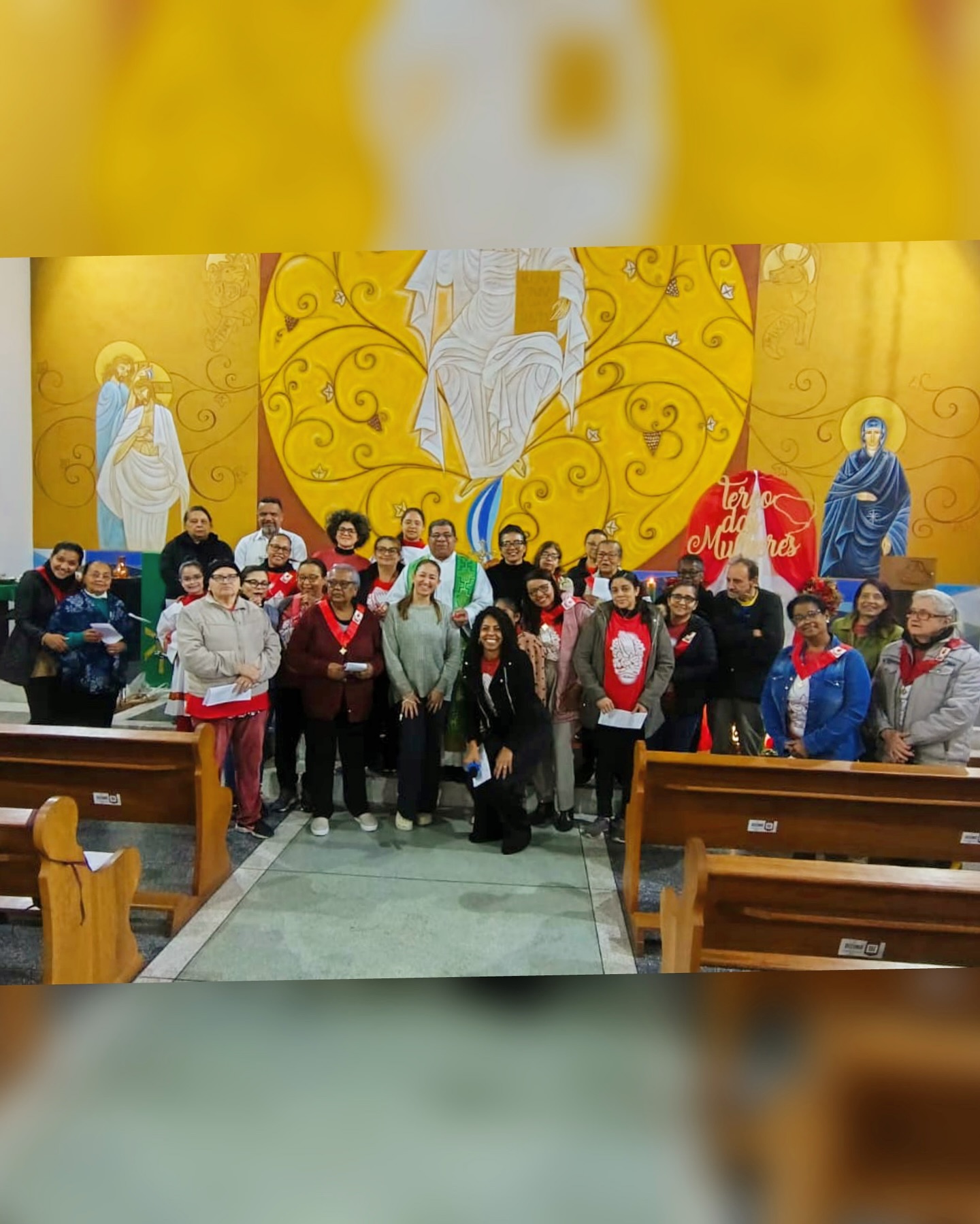 Neste mês de agosto o Terço das Mulheres da Igreja Santa Luzia faz 7 anos, e aconteceu no dia 11 de agosto a Missa em Ação de Graças.
PARTICIPE do Terço das Mulheres da Igreja Santa Luzia. 🙏🏻📿
Mulheres de fé, venham rezar conosco todas as segundas-feiras às 20h na Igreja Santa Luzia, convidem as amigas, as mulheres da sua família, as vizinhas.
Esperamos por vocês!!!
⛪️Igreja Santa Luzia
📍Rua: Clara Muchine Costa,351 Jardim Saporito Taboão da Serra