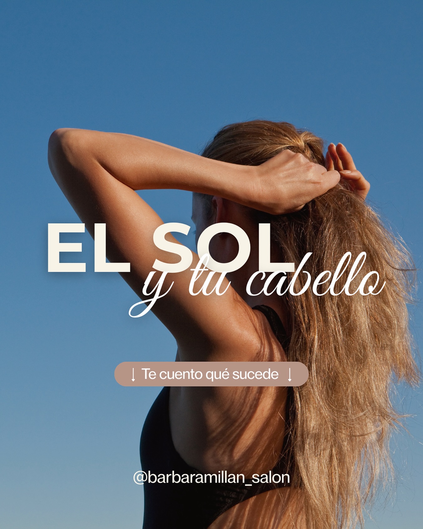 ☀️ El sol y tu cabello: lo que quizá no sabías ☀️
Tendemos a pensar que solo en verano el sol afecta a nuestra melena… pero no es para nada así.
Los rayos solares impactan en el cabello los 365 días del año, provocando:
✨ Pérdida de brillo
✨ Sequedad y fragilidad
✨ Puntas más débiles
Por eso, sanearlo, protegerlo y cuidarlo con los tratamientos adecuados es fundamental si quieres mantener tu cabello fuerte y saludable durante todo el año.
En Bárbara Millán Salón, en Dos Hermanas (Sevilla), te asesoramos con el cuidado más adecuado para tu tipo de pelo y te ayudamos a devolverle vida y luminosidad a tu melena.
Pide tu cita para la vuelta de vacaciones y empieza a cuidar tu cabello desde hoy con nosotr@as (link en bio)
Bárbara Millán | Salón de belleza
C. Divina Pastora, 72
#PeluqueríaDosHermanas #SalónDeBellezaSevilla #CuidadoDelCabello #MelenaSana #HairCareTips #CabelloFuerte #ProtegeTuCabello #PuntasSanas #EstilismoCapilar #TratamientoCapilar #CorteYPelo #BrilloNatural #HairCareSevilla #HairCareDosHermanas #ConsejosDeBelleza #PeloSanoSiempre #HairGoals #BeautyTips