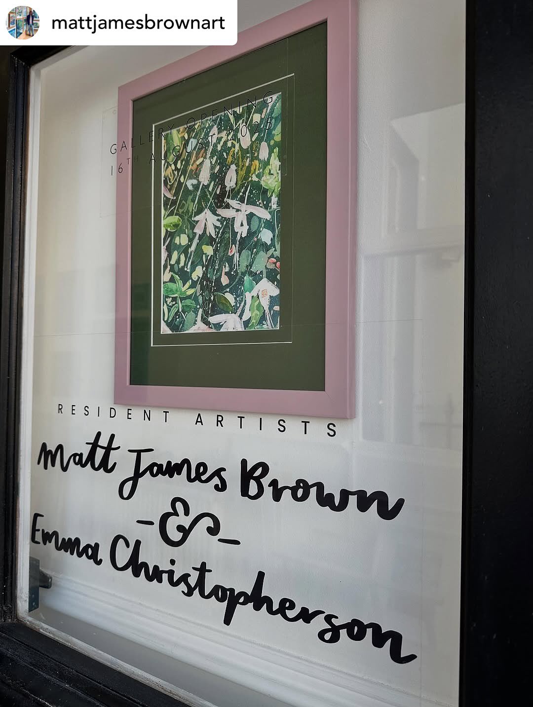 Posted @withregram • @mattjamesbrownart LAND & SEA
My new gallery is now open!
18 Bedford Place
Brighton
BN12PT
Wednesday - Saturday (Sundays by appointment)
11am - 6pm
Thank you to my co-founder Emma Christopherson and to the much needed exposure I’ve been able to get through the Artists Open Houses festival. Thank you also to Nick Druce for the opportunity in Surrey to showcase my work, which has boosted my confidence and belief that this can be an actual business.
Six years ago, if someone had said I would be working as an artist, with a gallery in Brighton and another in Surrey, I’d have probably choked on the cortado I’d be crying into, on my tired commute into London for work.
My story isn’t special - I just had to change direction. I’m glad I did.
#sussexgallery #sussexartist #sussexart #brightonart #artoftheday #artdaily #artwatchers #exploreart #artforyourhome #buyartfromlivingartists