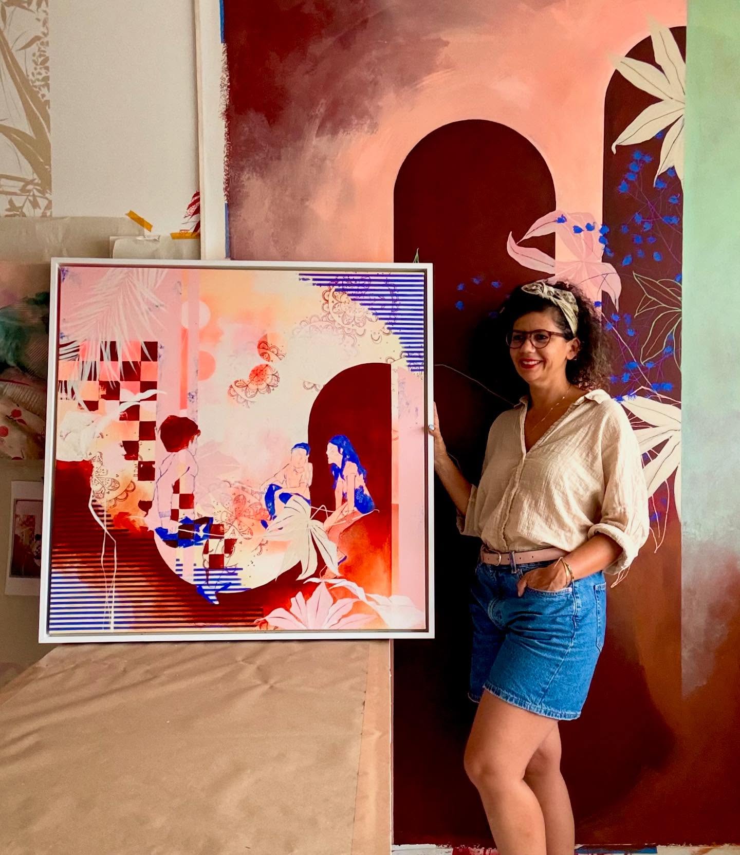 🎈Important announcement 🎈
Hey everyone,
I hope you all had a lovely summer!
I’ve just finished this piece for my upcoming open studio with @ealingbeat
Please mark your calendars for the weekend of September 13-14 🥳
This will be my last show in London, as my family and I are relocating to sunnier skies in Abu Dhabi in a few months.
It came as a complete surprise to us, but the idea has really grown on me, and now I’m excited about this new adventure .
I’ll be showcasing both new and older works, and I hope you can make it so we have a chance to say goodbye.