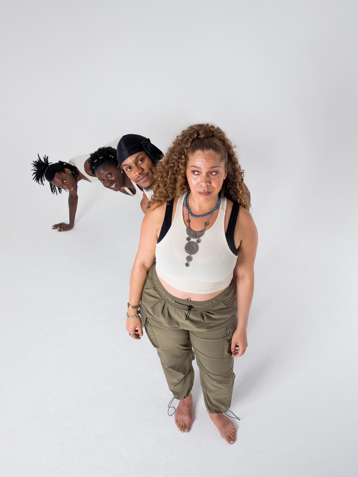 Tonight is the night that we begin our conversation! Our ritual! Our exorcism!!!
If you haven’t already booked your tickets, there’s still tickets available for our shows August 19-22 at the Camden People’s Theatre!!
TICKET LINK IN BIO
Aug 19-22 at @camdenpeoplestheatre - a genre bending ritual play about how blackness is policed, performed and pushed to the edge.
Written and directed by @makingjoynesbitt
Produced by @ballersoph
Assistant Directed by @eithne.g
Presented at the Camden Fringe Festival
Written and directed by @makingjoynesbitt
Produced by Sophie Cairns @ballersoph @shiteprods
Part of The Camden Fringe @thecamdenfringe
Lighting Design by Abigail Sage @abbie.sage
Sound Design by Juliana Lisk @julianalisk
Assistant Directed by Eithne Garricks @eithne.g
Costume Consulting by Juliana Schmidt Tomazini @juskinka
Fight Choreography by Kemi Durosinmi @kemi.d
ONE played by Kennedy Jopson @kennedyjopson
TWO played by Ryan Yengo @ryanyengo_
THREE played by Joycelyn Manu @joycelyn.a.b.m
FOUR played by Jay Lafayette Valentine @laffytaffyette
#camdenfringe #london #londontheatre #theatre #blacktheatre #fringetheatre #fringe #blacklondon #camdenpeoplestheatre #camden