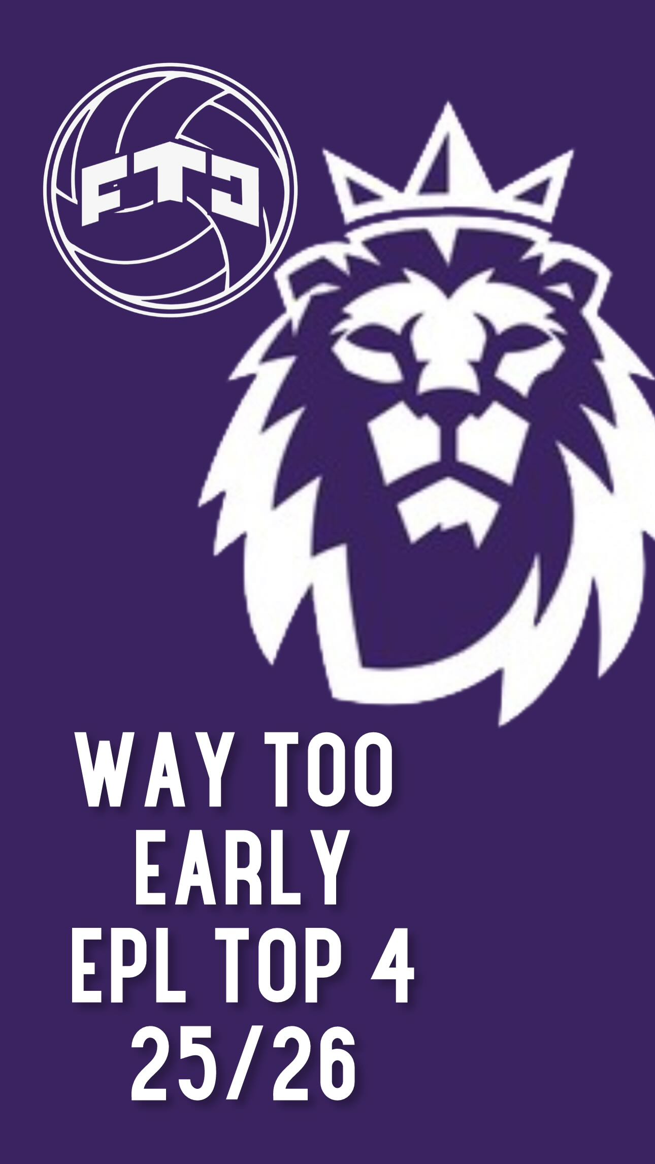 One week into the new #PremierLeague season and we're ready to give our #waytooearly top 4 predictions!
Culture Disclaimer- should we get these picks entirely wrong, we tried and therefore no one should criticize us!
Let us know who you got finishing top 4 and stick around for more picks from the rest of the FTC crew!
#fortheculture #soccer #epl #arsenal forest #mancity #manutd #lfc #ynwa