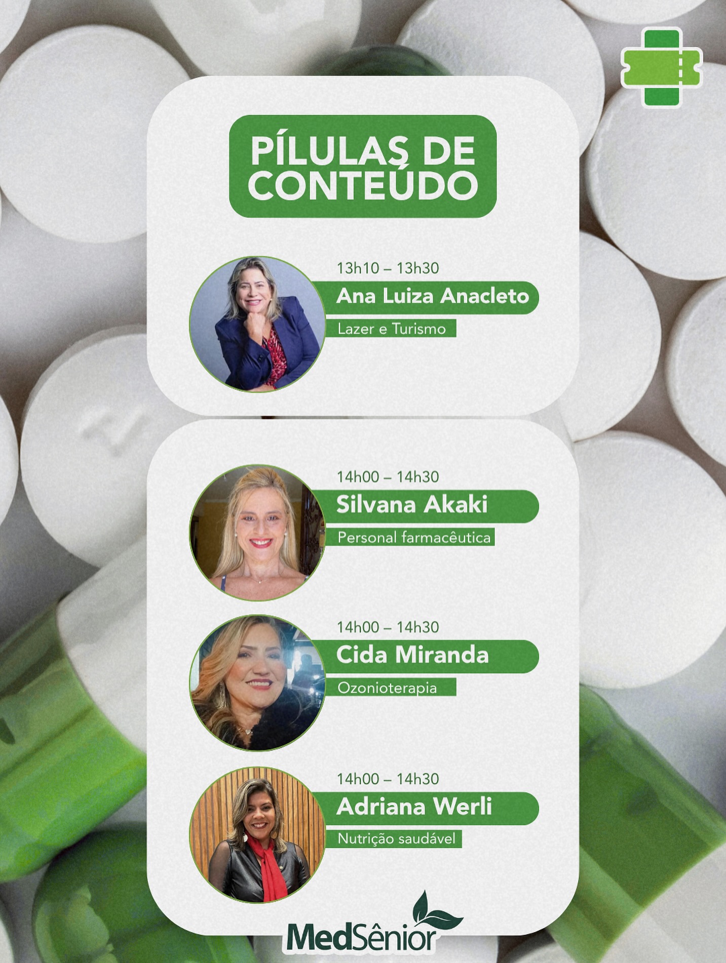 No QRo+Talks III, cada pílula de conteúdo é uma imersão em saúde, bem-estar e longevidade!
Essas vivências fazem parte da programação com o patrocínio oficial da MedSênior e apoio da Captamed que apoia e fortalece a jornada da longevidade com propósito.
📅 19 de agosto de 2025
📍 Automóvel Clube de MG – Belo Horizonte
🕘 Das 09h às 17h
.
.
.
.
.
.
\#Qro+Saúde #Aplicativo #Medicina #Saúde #RedeSocial #Enfermagem #ÁreaDaSaúde #InovaçãoEmSaúde #QRoTalksTerceiraEdição