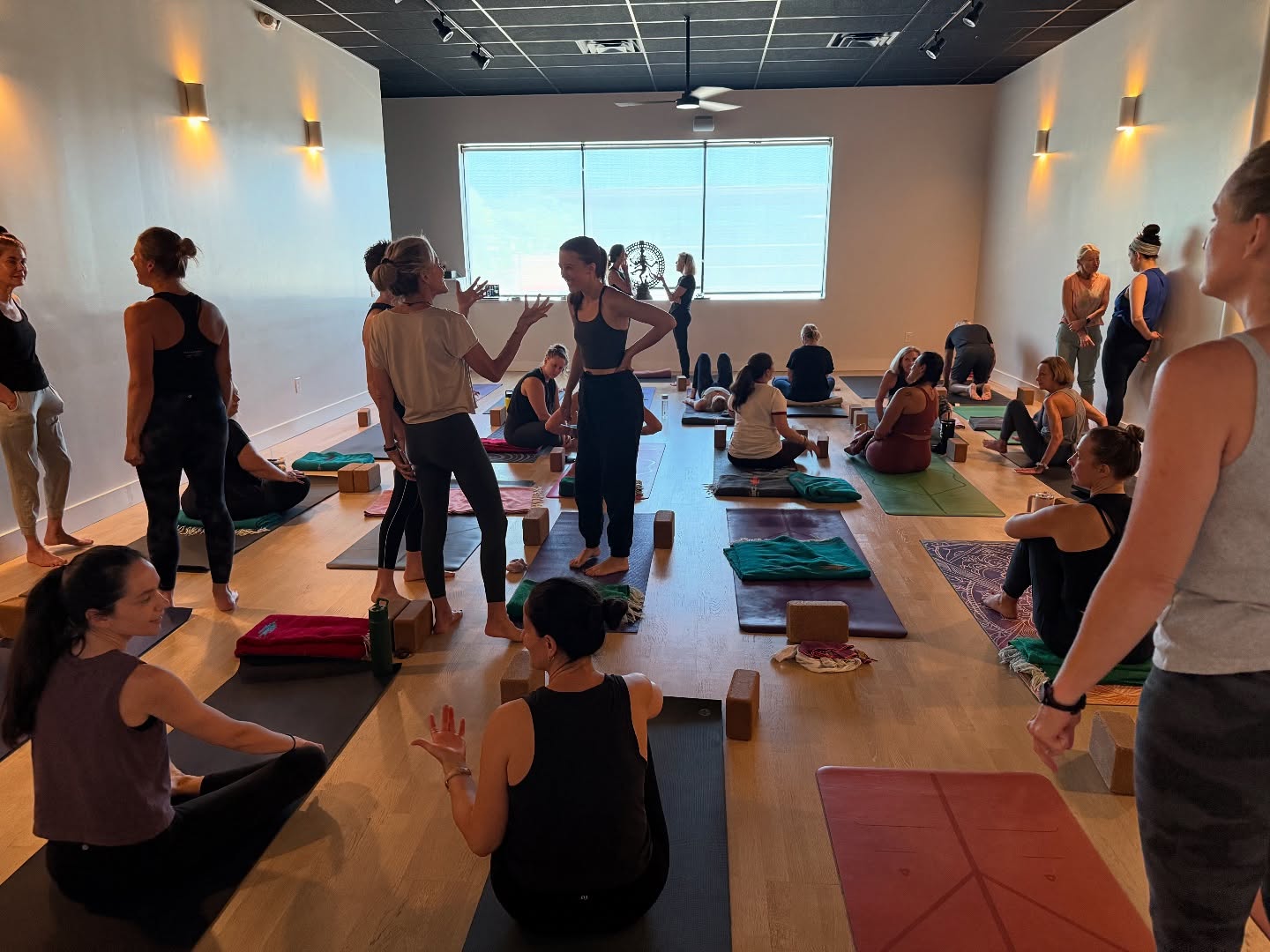 Such a wonderful Saturday at Sanctuary! 🤩
Thank you to everyone who came out to class and to our YTT Info Session! It was amazing to hear from so many Sanctuary grads about their experience in the program and wonderful to connect with students who are excited about expanding their practice with us! 👏🏼👏🏼👏🏼
This community is truly the best! 🙌
Remember! We have a special early bird rate until Nov. 15th and as soon as your tuition is paid in full you unlock FREE classes with Daphne and Page! That’s FOUR EXTRA months of FREE classes if you register today! 🥳
We can’t wait to begin the journey in January!
Message us with any questions or follow the links in our bio to all the details about YTT and tuition! 🔗
Yes, payment plans are available! 💛