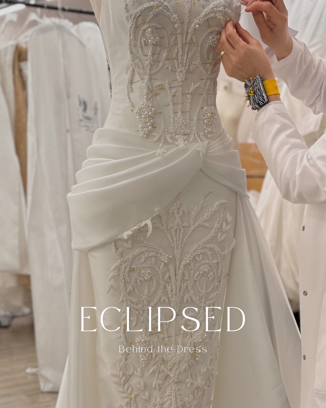 Before she shines under the spotlight, she’s crafted with love in every detail. 🕊️
#novabellabridal #handmade #weddingdress #embroidery #bridalgown #novabella