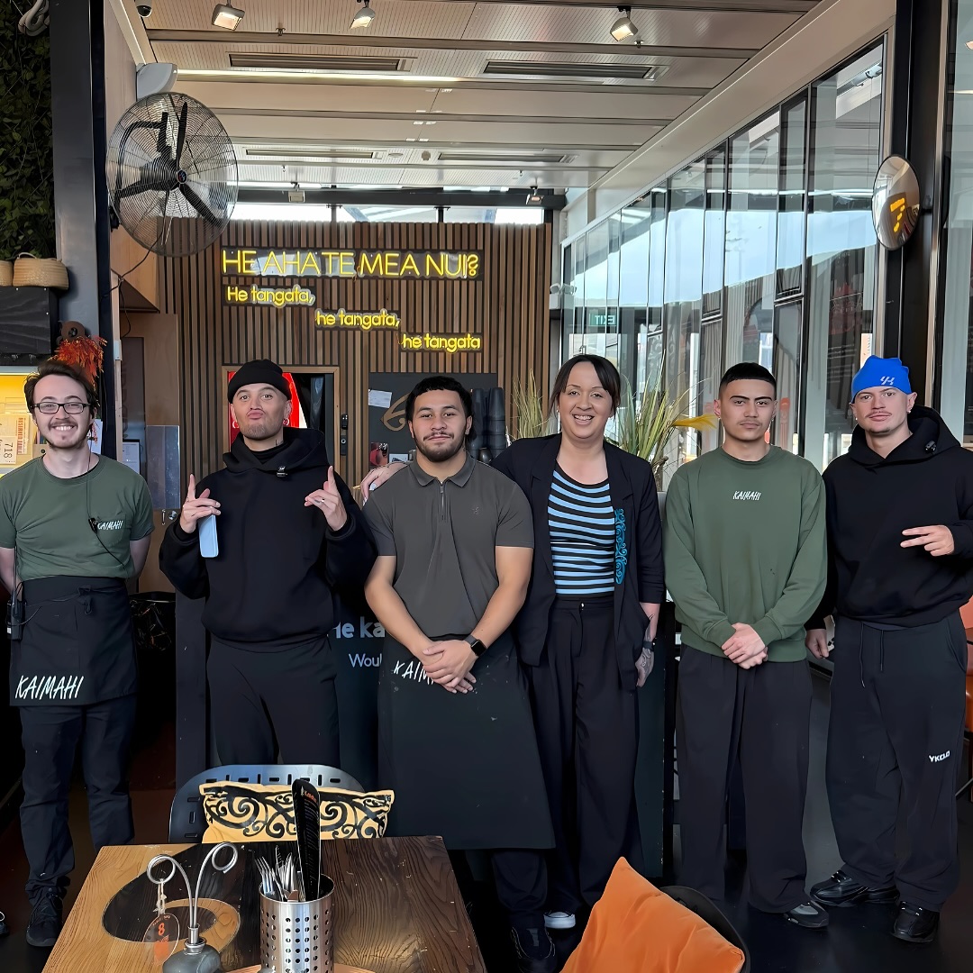 Nō mātou te whiwhi! What a privilege to have these guys drop in.
Tēnei te mihi ki a kōrua! 🧡