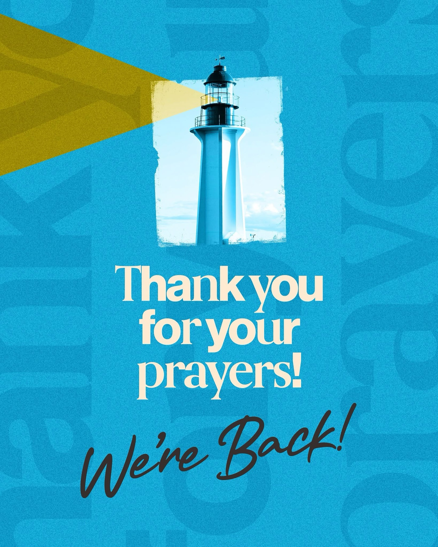 Thank you so much for praying! We’re excited to share that The Lighthouse WECC is back on the air and Shining His Light bright once again. We’re grateful for your support, encouragement, and prayers that help us continue to share the hope of Jesus with our community.
