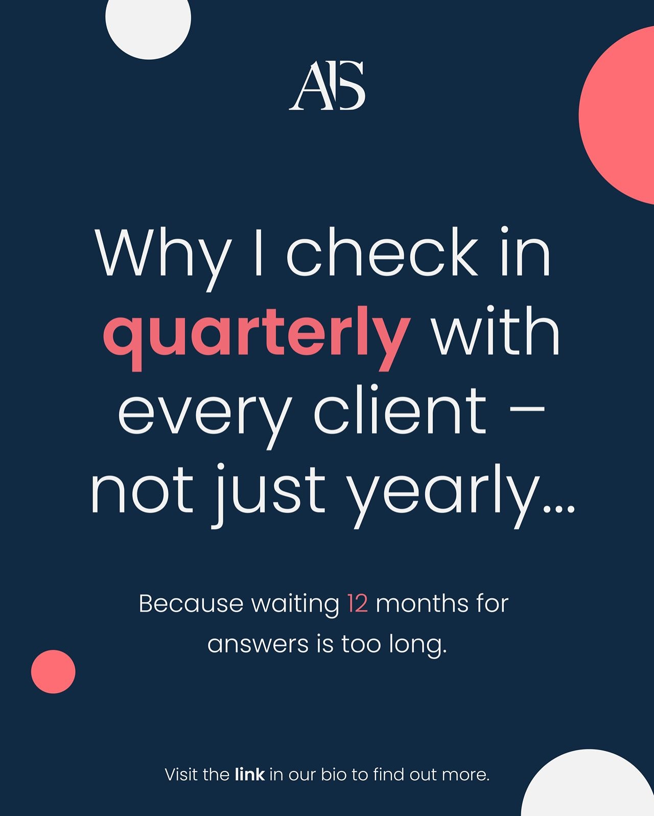 Waiting until the end of the year to look at your finances is like driving with your eyes closed.
That’s why I check in with every client quarterly — to give you real-time visibility, keep you compliant, and help you plan ahead.
It’s not just about taxes. It’s about building a healthier business.
📩 Need support all year round, not just in January? Let’s talk.
hashtag#ProactiveAccounting hashtag#ABServices hashtag#SmallBusinessSupport