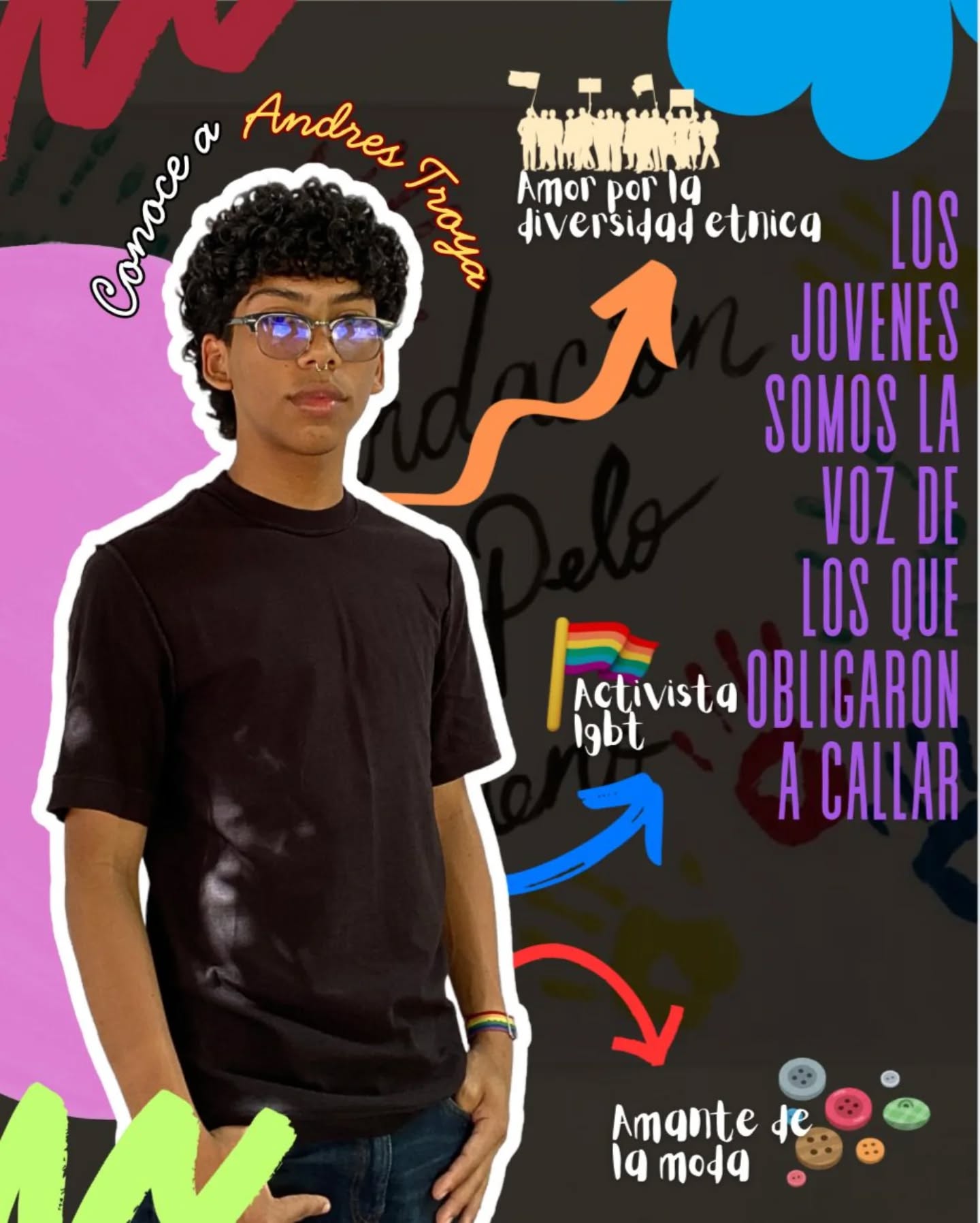 📢🎉Conoce a nuestros candidatos y candidatas al Consejo Municipal de Juventudes
Andrés Troya 🖤🩵🖤#CMJ2025 #Becerril #7 ✅